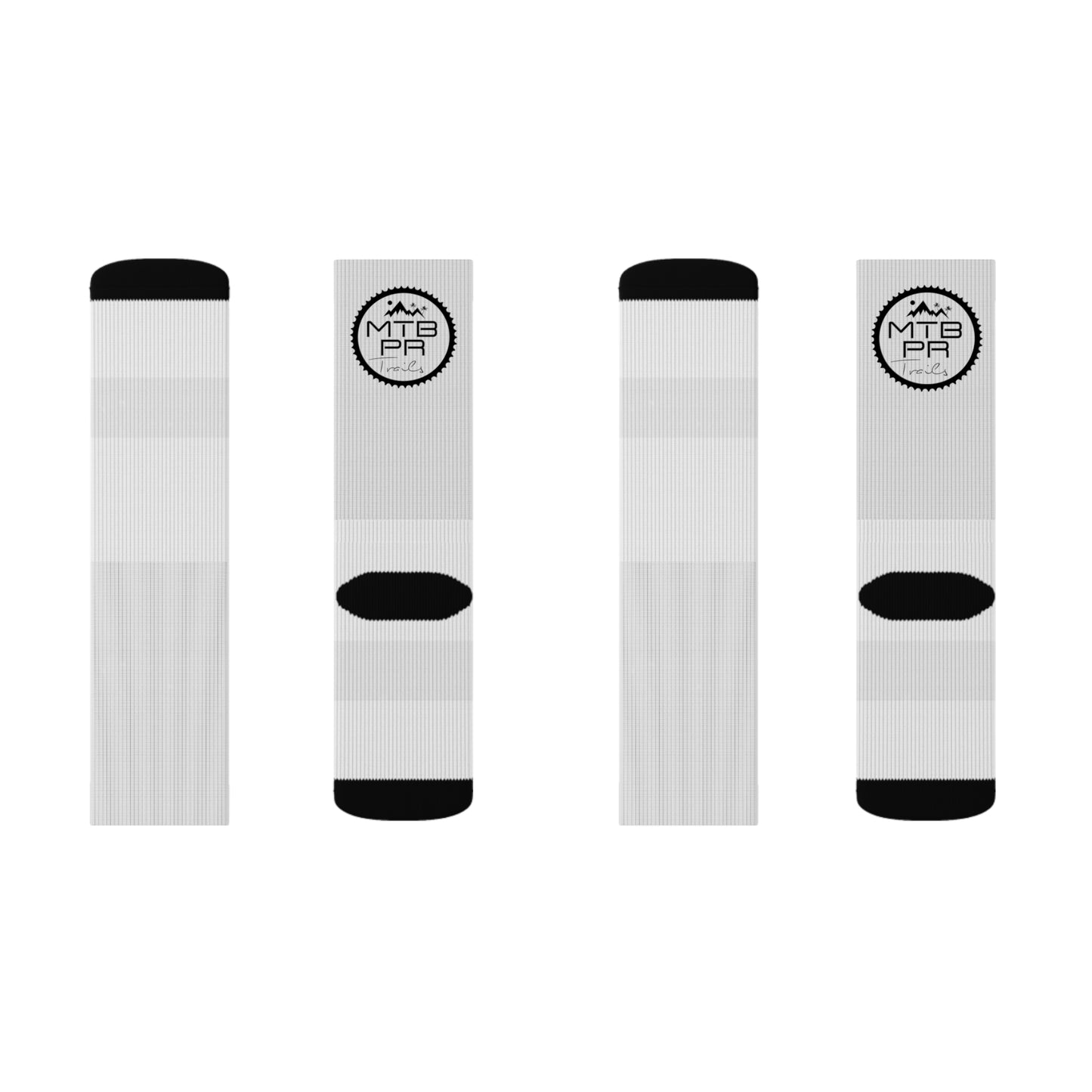 MTB PR Trails - OG Logo - Sublimation Socks