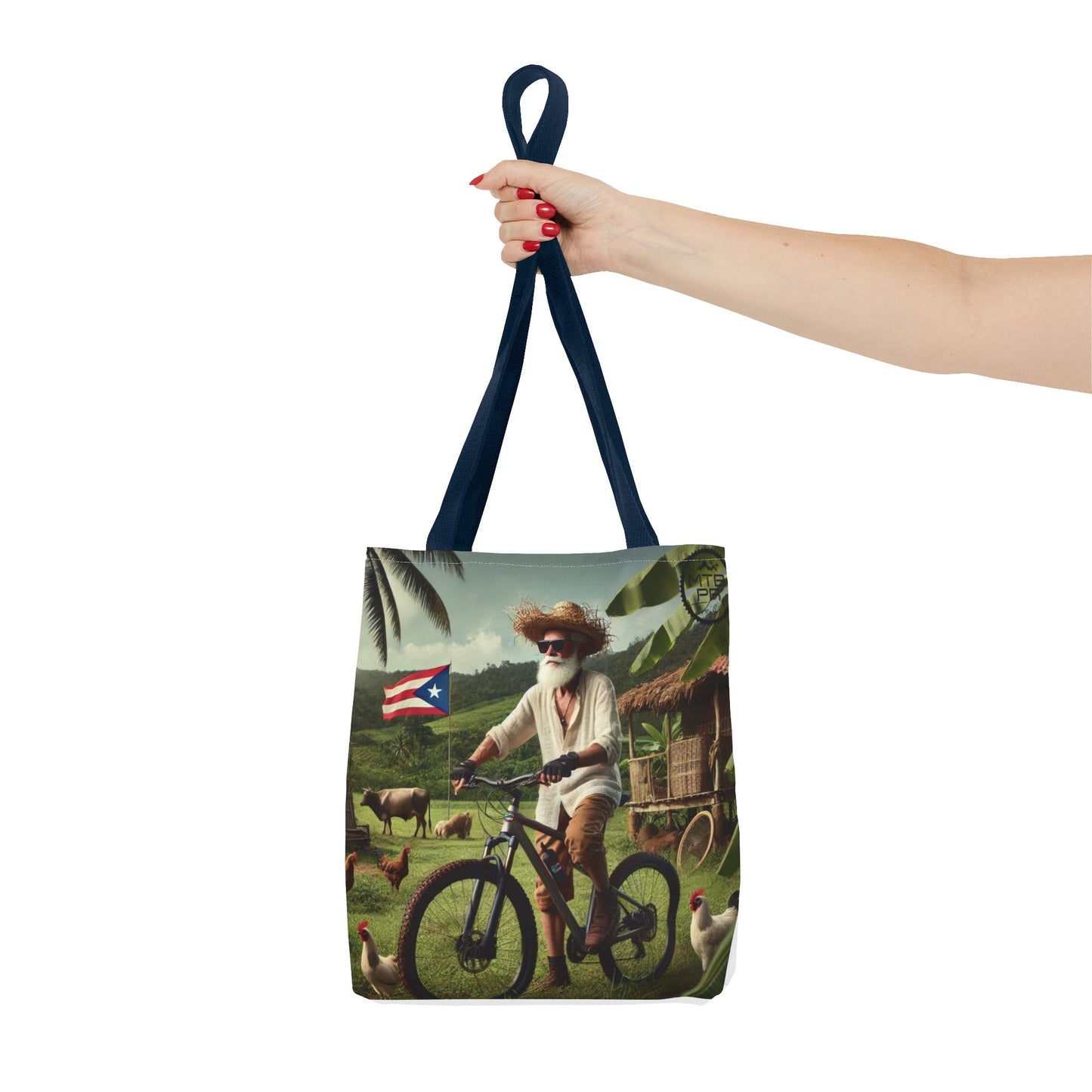 El Jibaro MTB - Logo OG - Tote Bag (AOP)