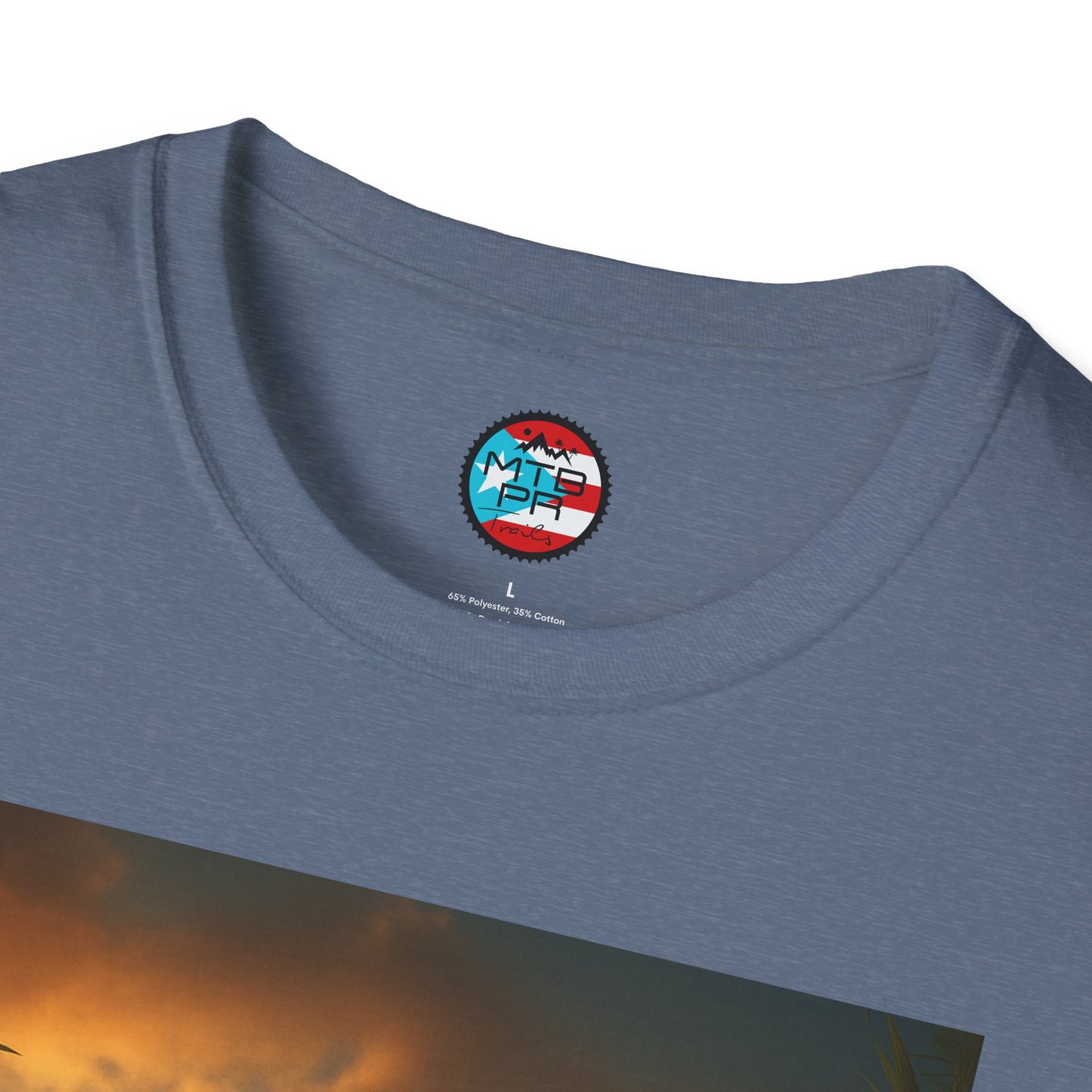 La Central en MTB - MTB PR Trails - Unisex Softstyle T-Shirt