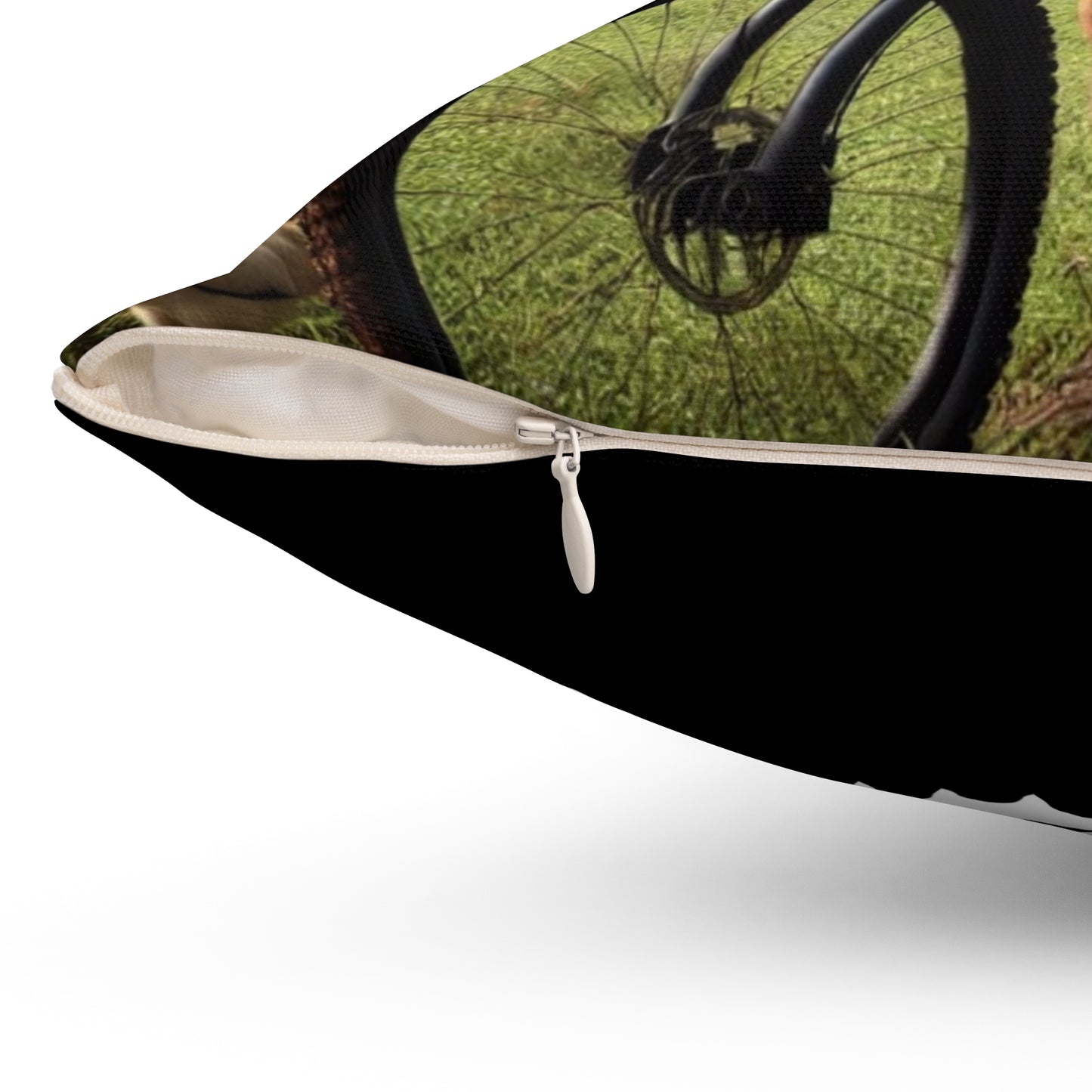 El Jibaro MTB - OG - Spun Polyester Square Pillow