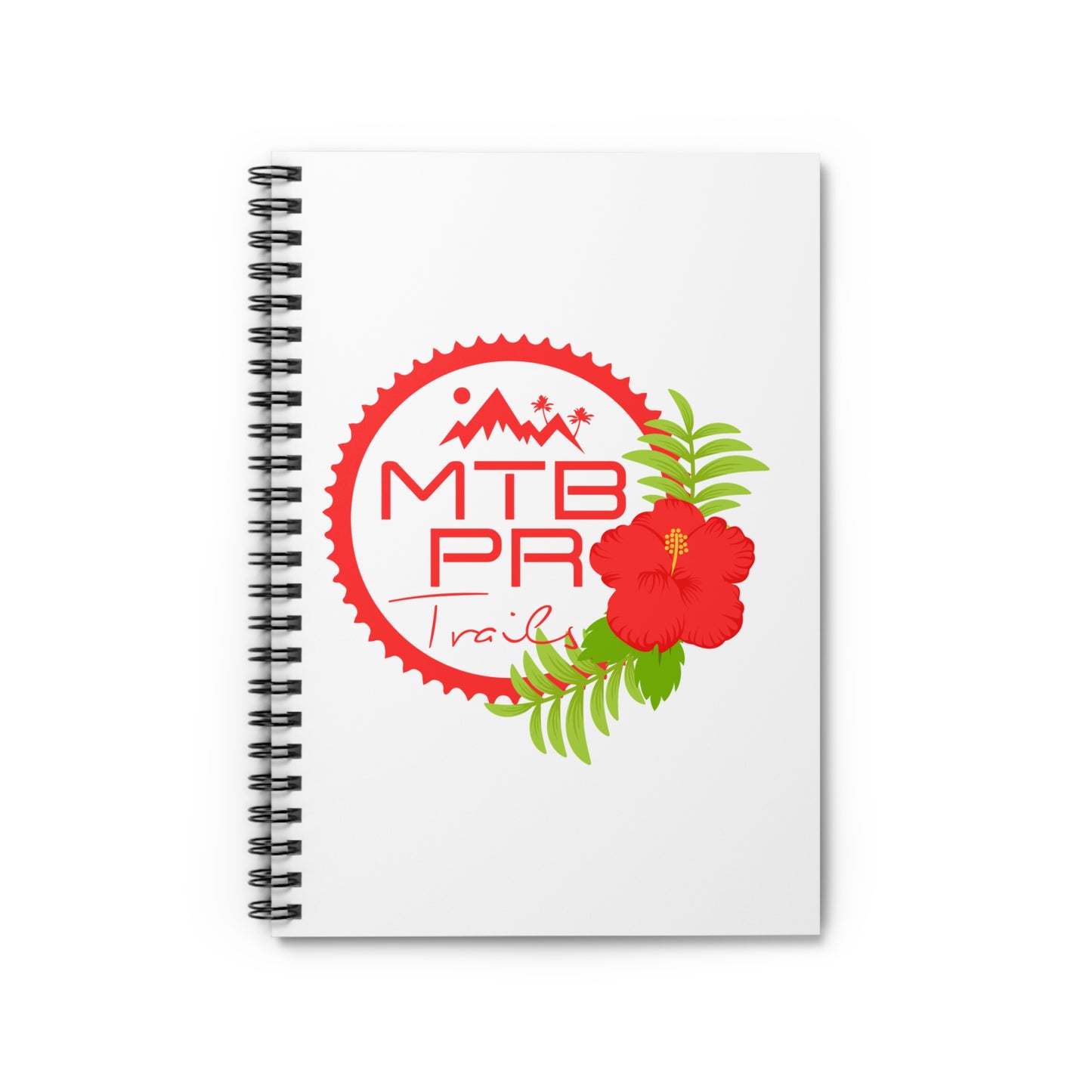 MTB PR Trails - Amapola - Spiral Notebook - Ruled Line