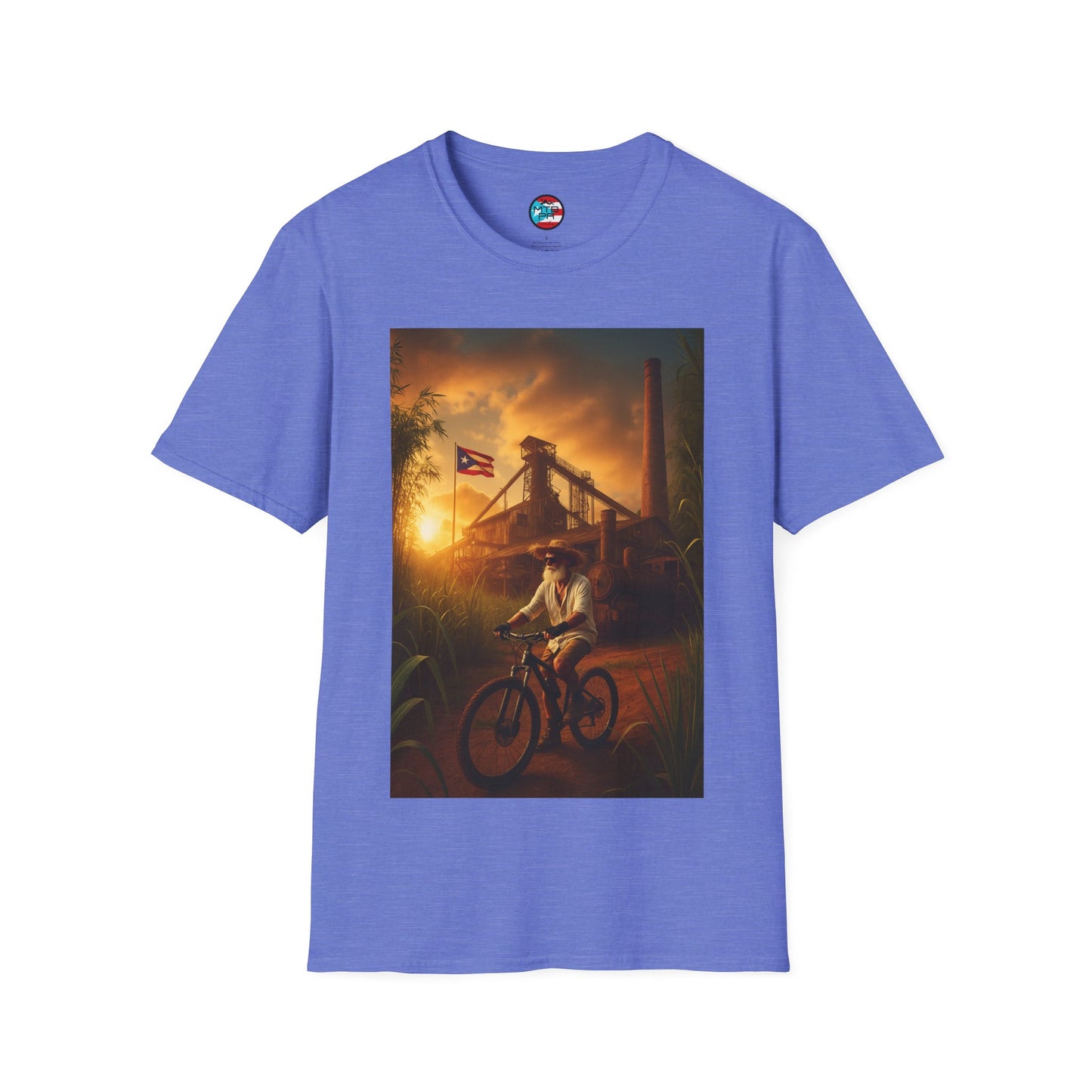 La Central en MTB - MTB PR Trails - Unisex Softstyle T-Shirt