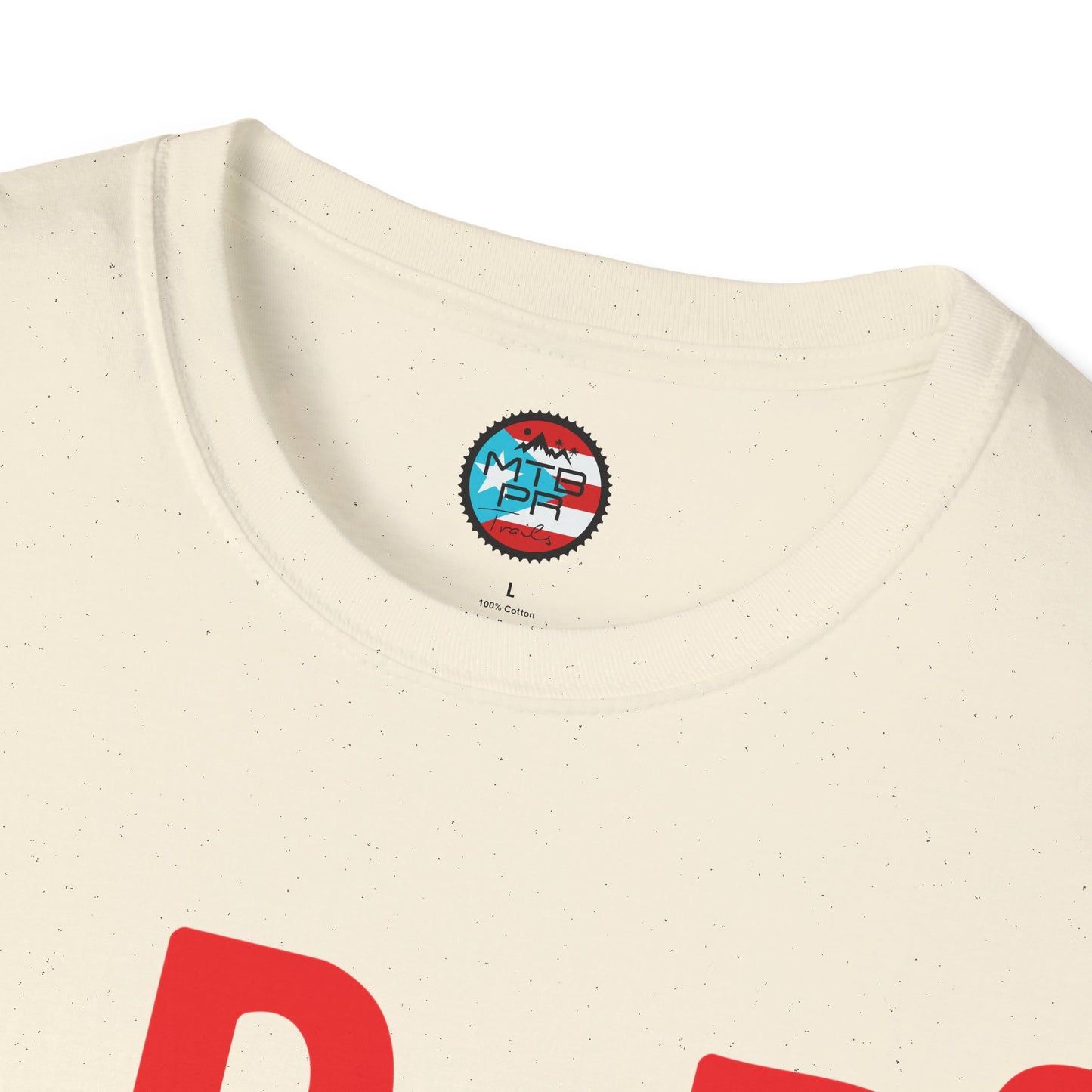 DeBI CoRReR MaS BICI - Bandera - MTB PR TRAILS - Unisex Softstyle T-Shirt
