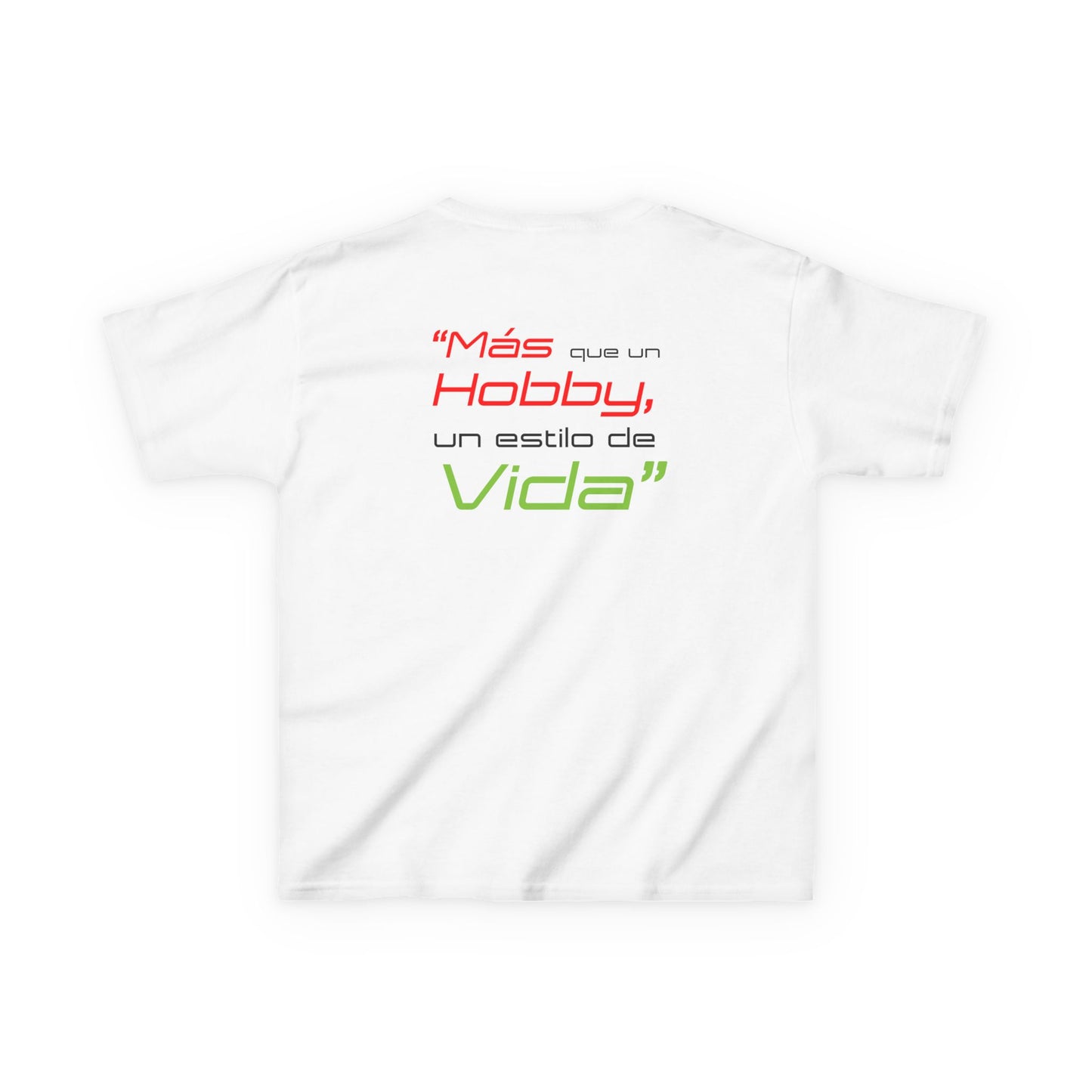"Mas que un hobby, es un estilo de VIDA" - Logo OG - Kids Heavy Cotton™ Tee