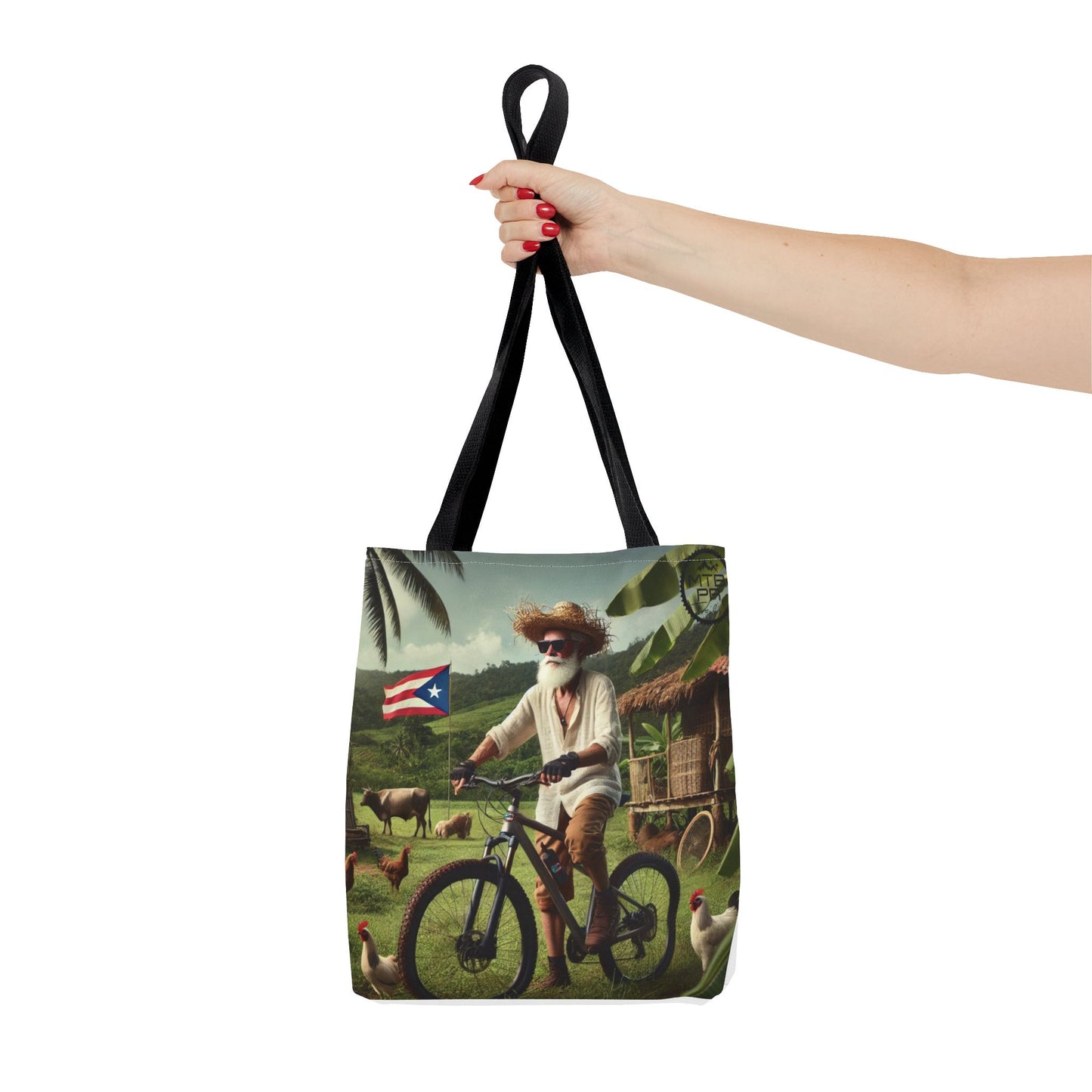 El Jibaro MTB - Logo OG - Tote Bag (AOP)