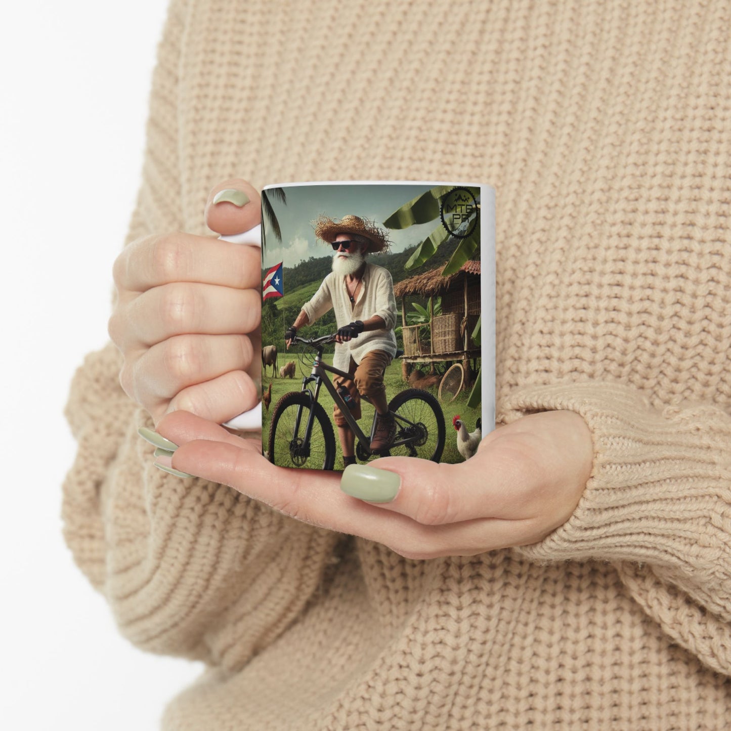 El Jibaro MTB OG - Ceramic Mug, (11oz)