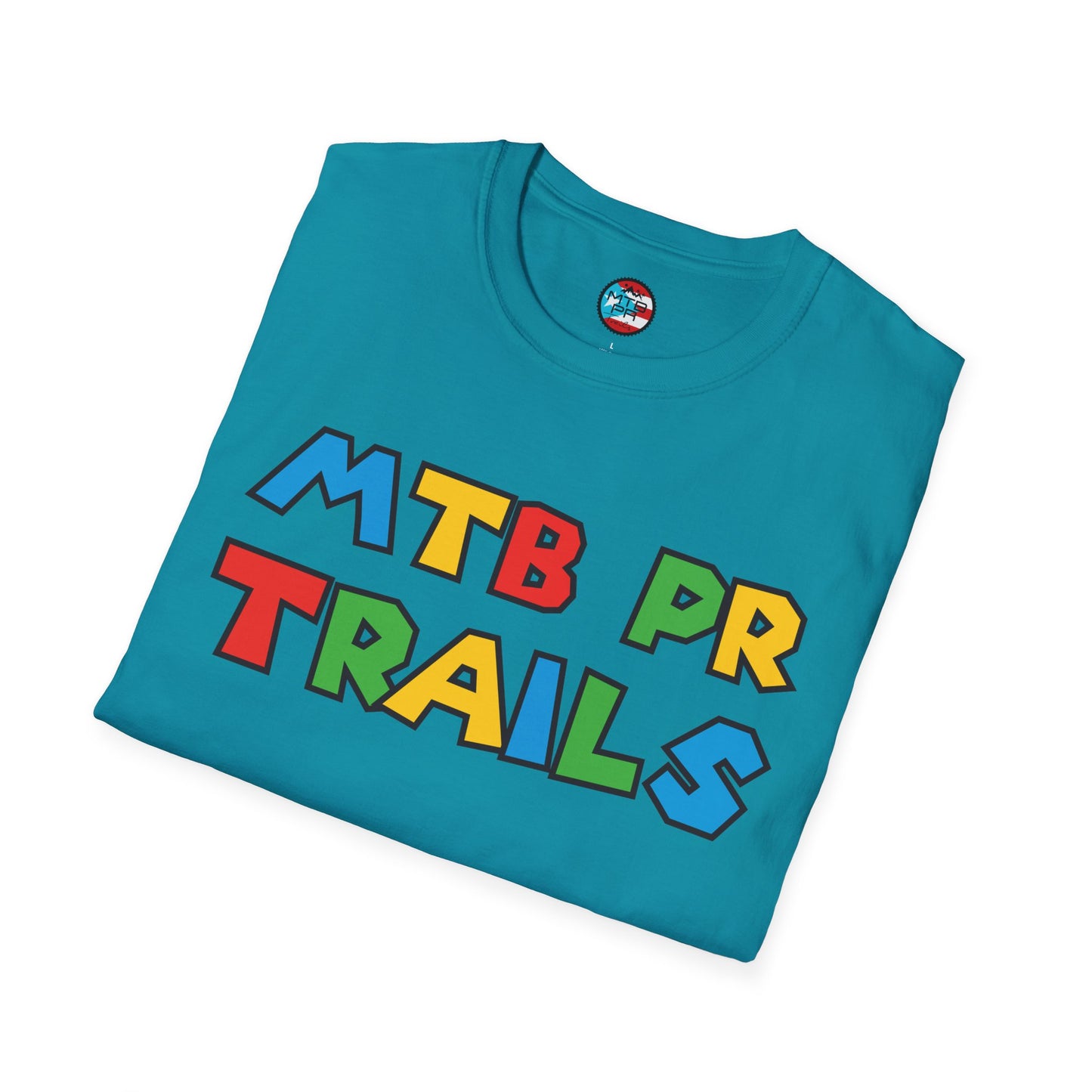 MTB PR TRAILS - LEVEL UP - Unisex Softstyle T-Shirt