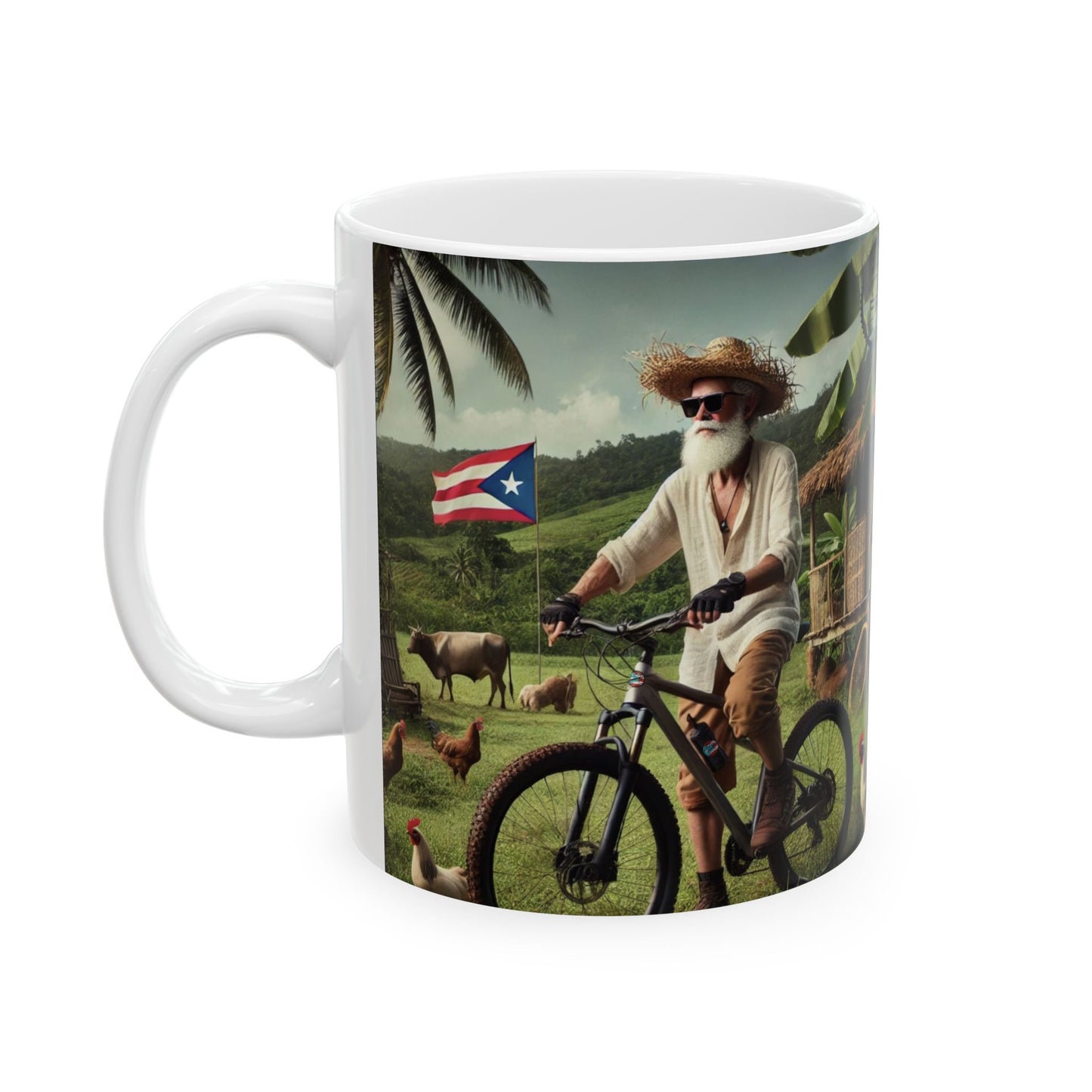 El Jibaro MTB OG - Ceramic Mug, (11oz)