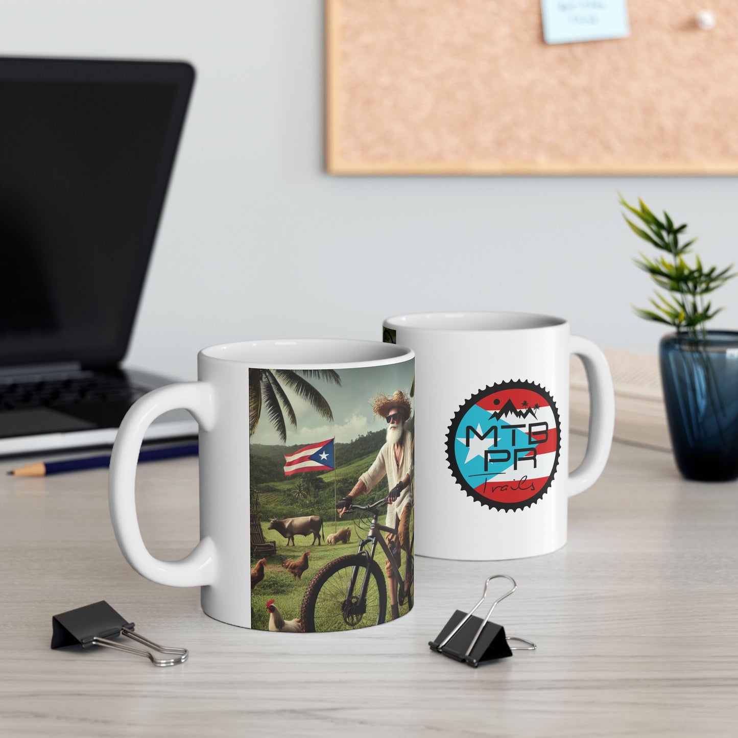 El Jibaro MTB OG - Ceramic Mug, (11oz)