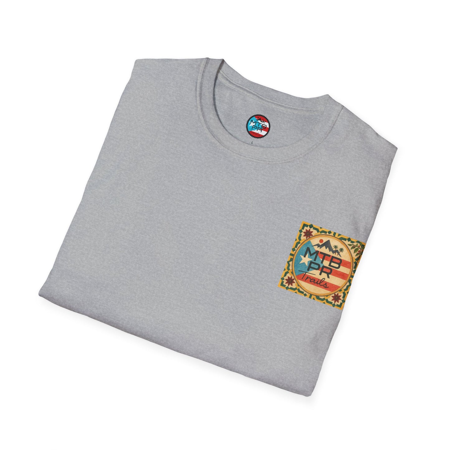 Mientras uno este vivo, uno debe correr MTB lo mas que pueda! - MTB PR Trails - Unisex Softstyle T-Shirt