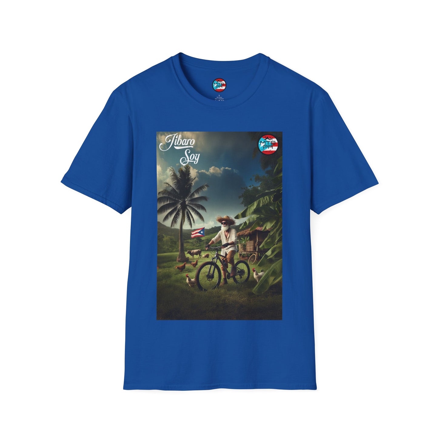 El Jibaro MTB Trails - Unisex Softstyle T-Shirt