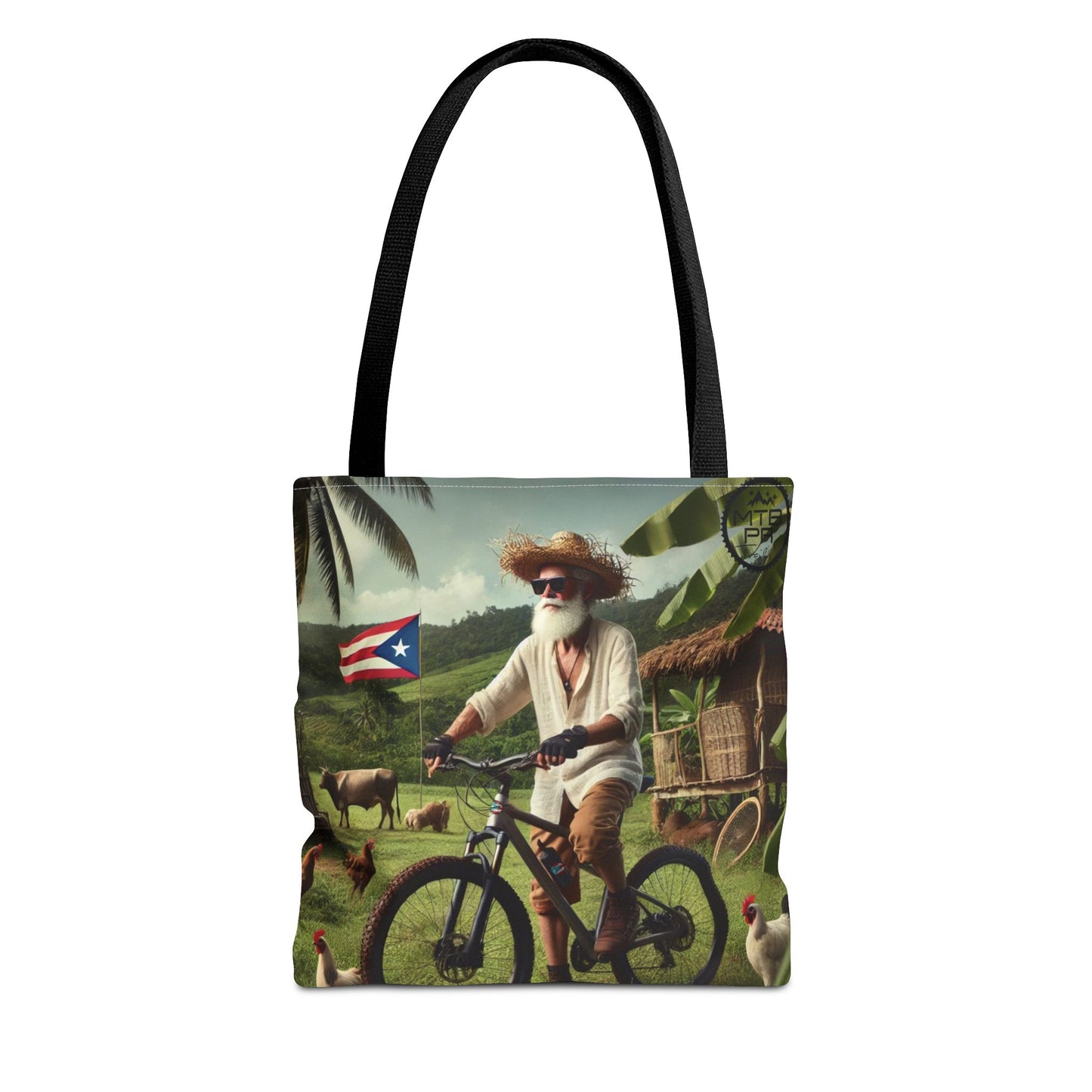 El Jibaro MTB - Logo OG - Tote Bag (AOP)