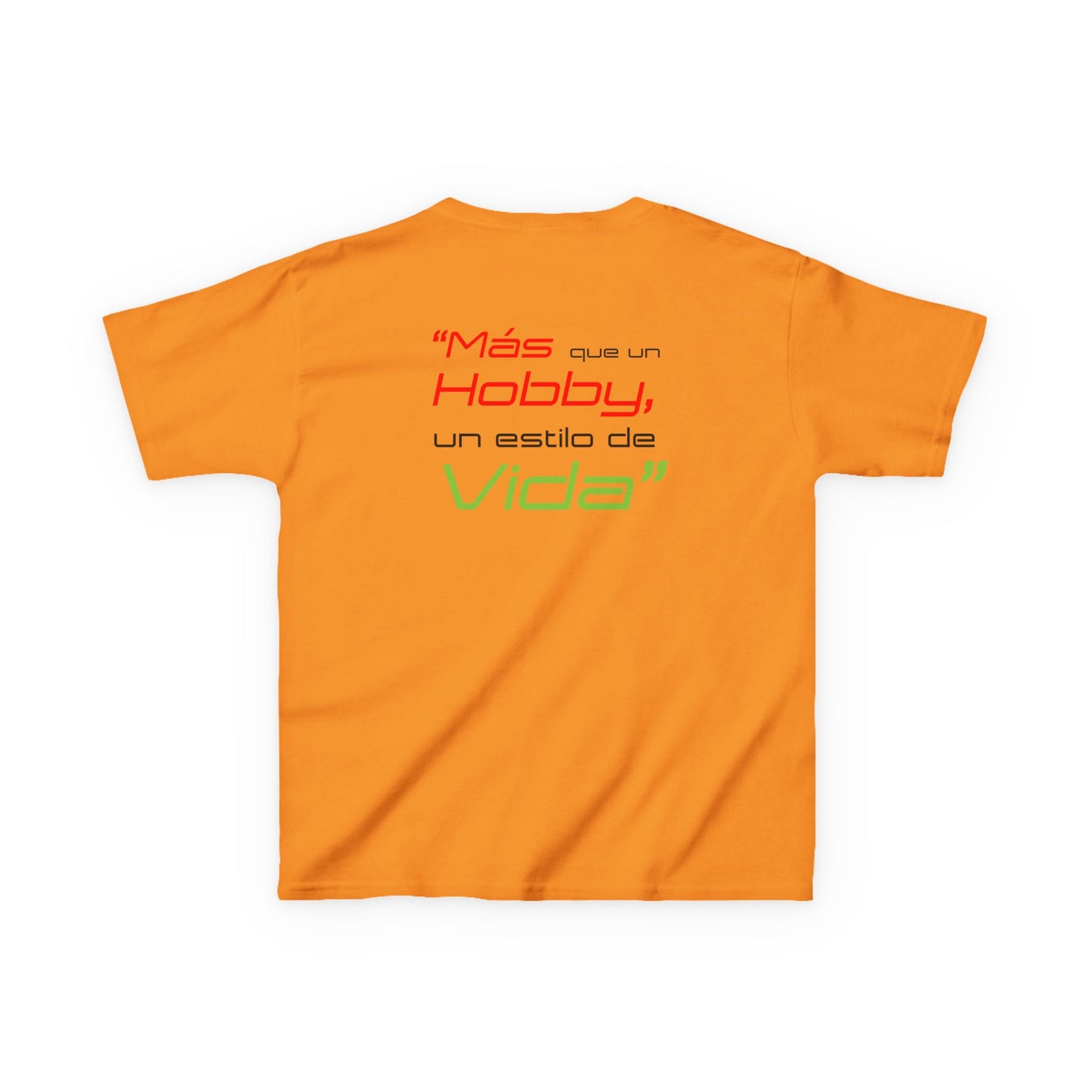 "Mas que un hobby, es un estilo de VIDA" - Logo OG - Kids Heavy Cotton™ Tee