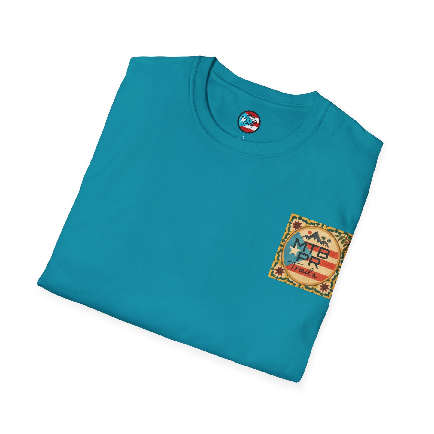 Mientras uno este vivo, uno debe correr MTB lo mas que pueda! - MTB PR Trails - Unisex Softstyle T-Shirt