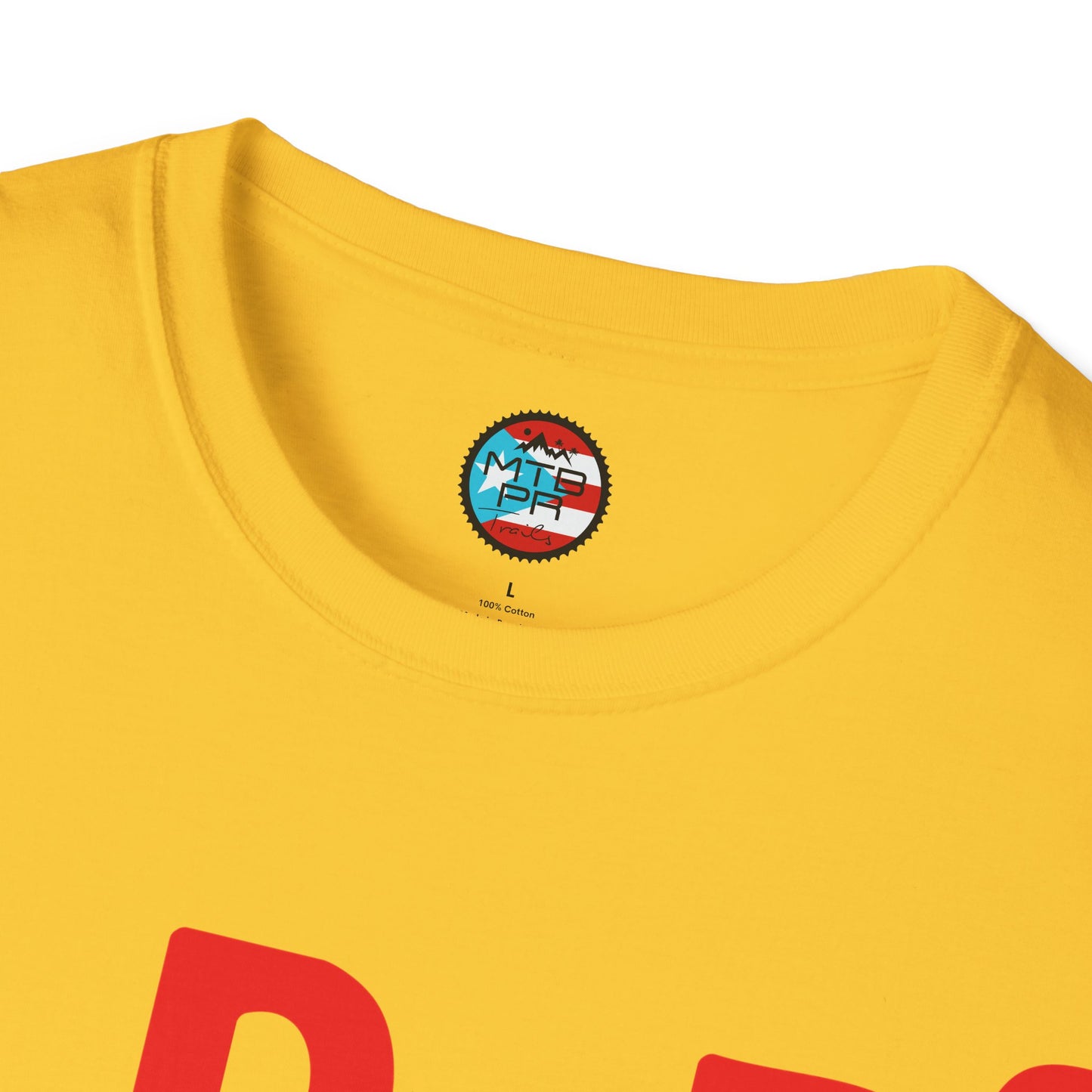 DeBI CoRReR MaS BICI - Bandera - MTB PR TRAILS - Unisex Softstyle T-Shirt