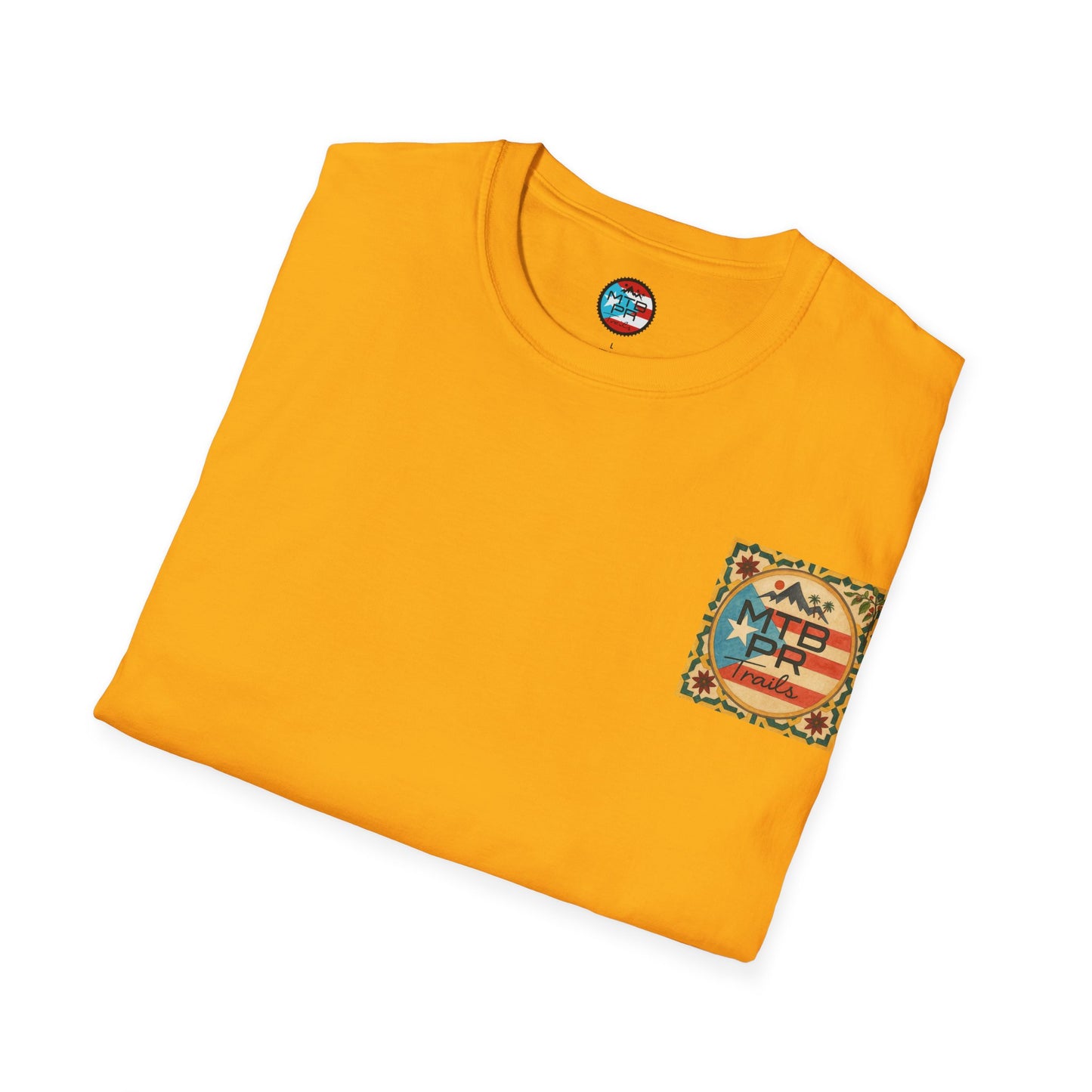 Mientras uno este vivo, uno debe correr MTB lo mas que pueda! - MTB PR Trails - Unisex Softstyle T-Shirt