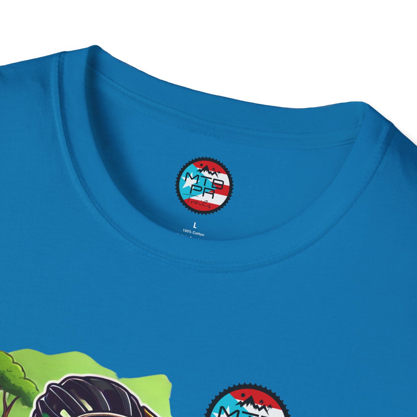Sapo Concho en MTB - MTB PR Trails - Unisex Softstyle T-Shirt