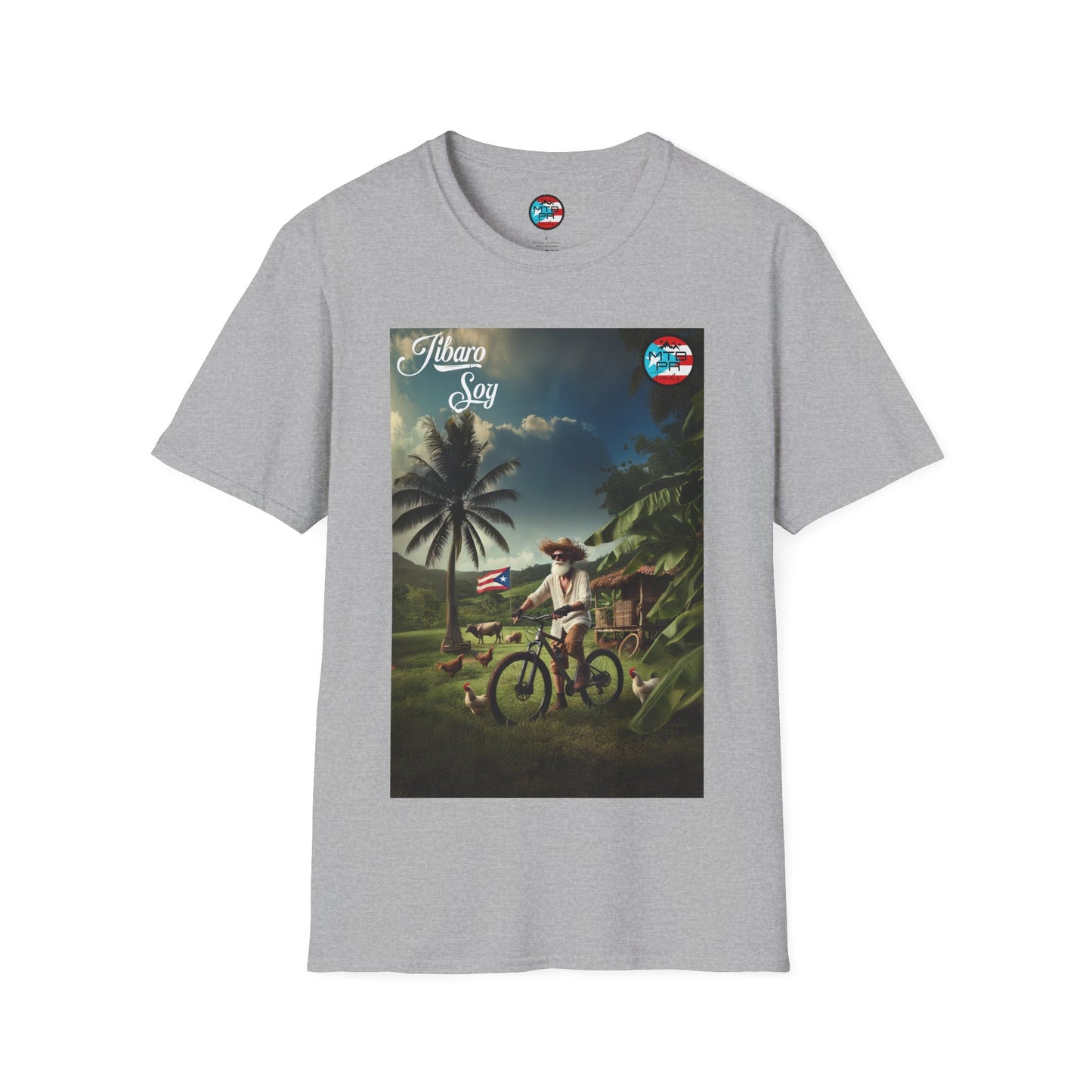 El Jibaro MTB Trails - Unisex Softstyle T-Shirt
