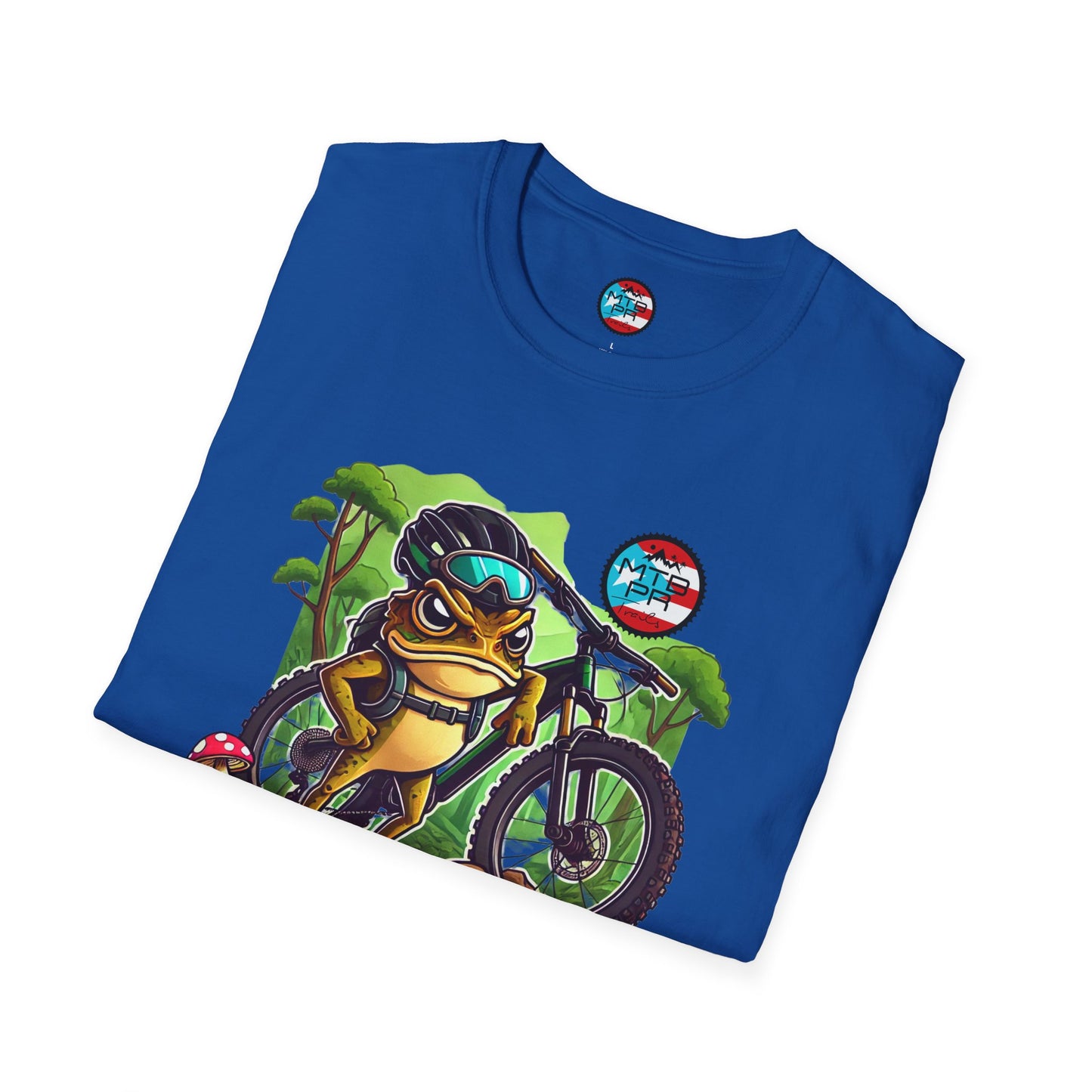 Sapo Concho en MTB - MTB PR Trails - Unisex Softstyle T-Shirt