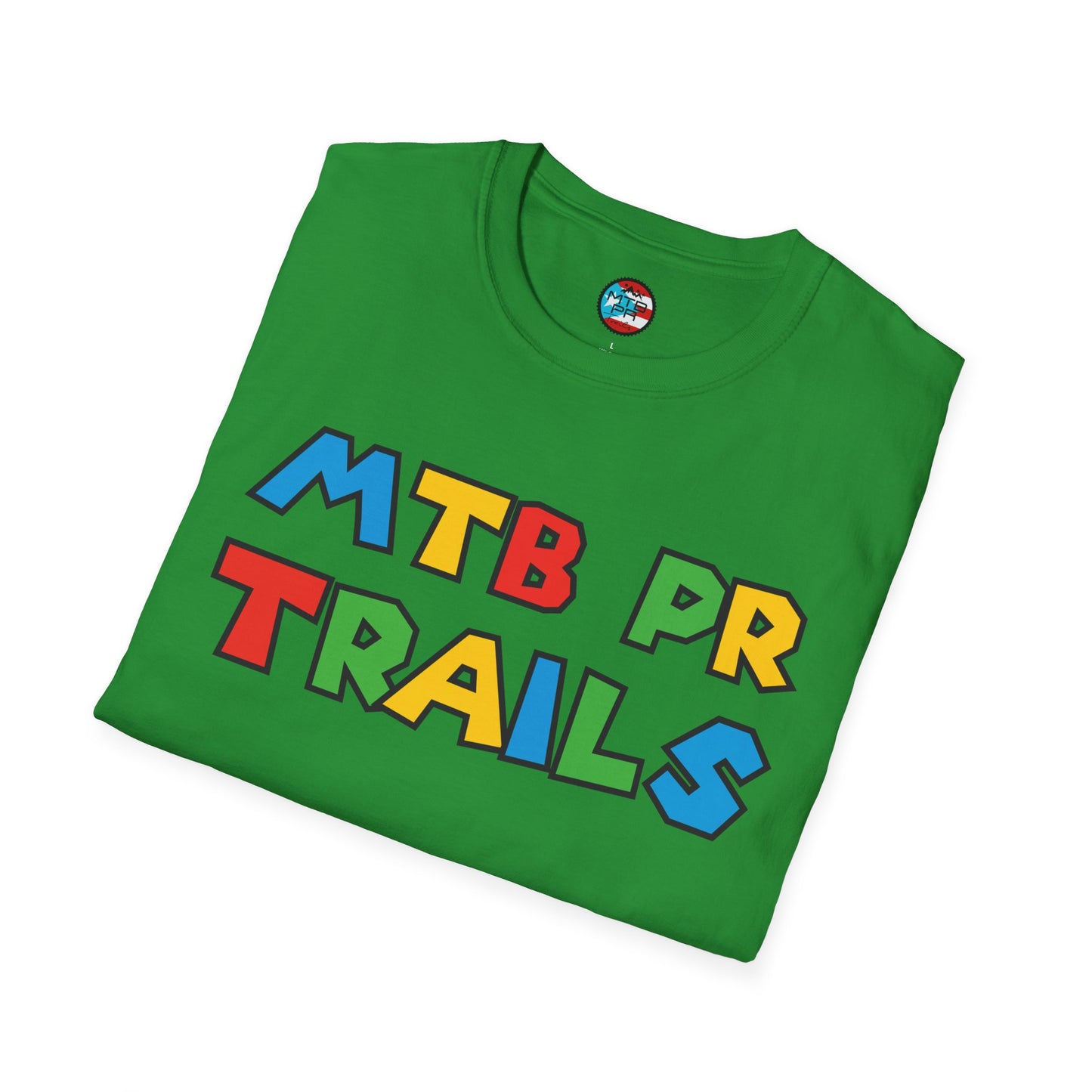 MTB PR TRAILS - LEVEL UP - Unisex Softstyle T-Shirt