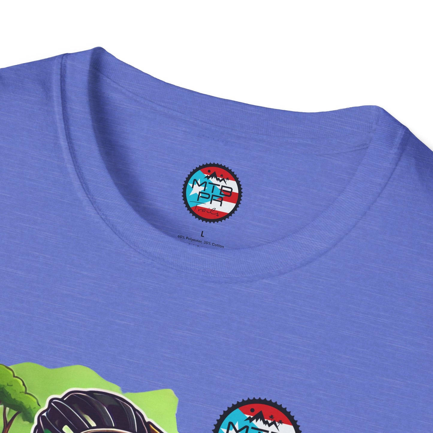 Sapo Concho en MTB - MTB PR Trails - Unisex Softstyle T-Shirt