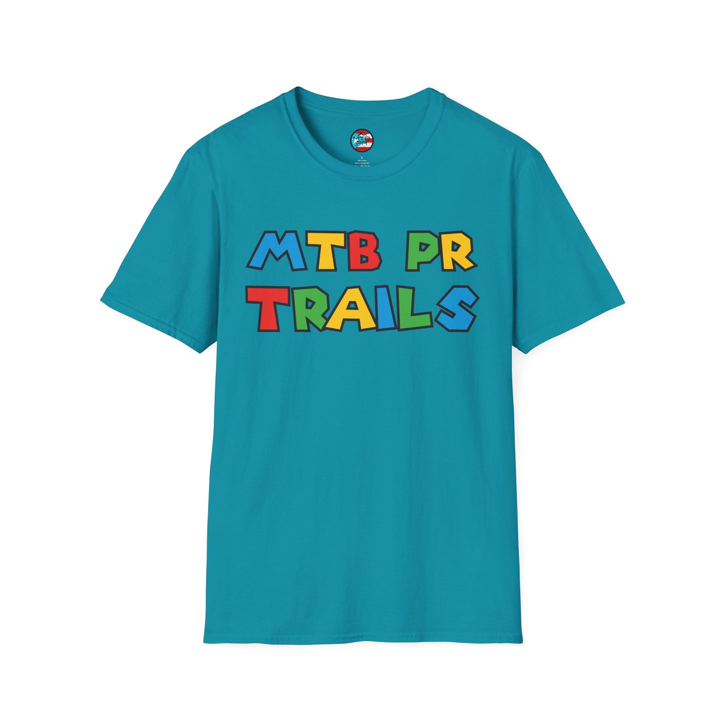 MTB PR TRAILS - LEVEL UP - Unisex Softstyle T-Shirt