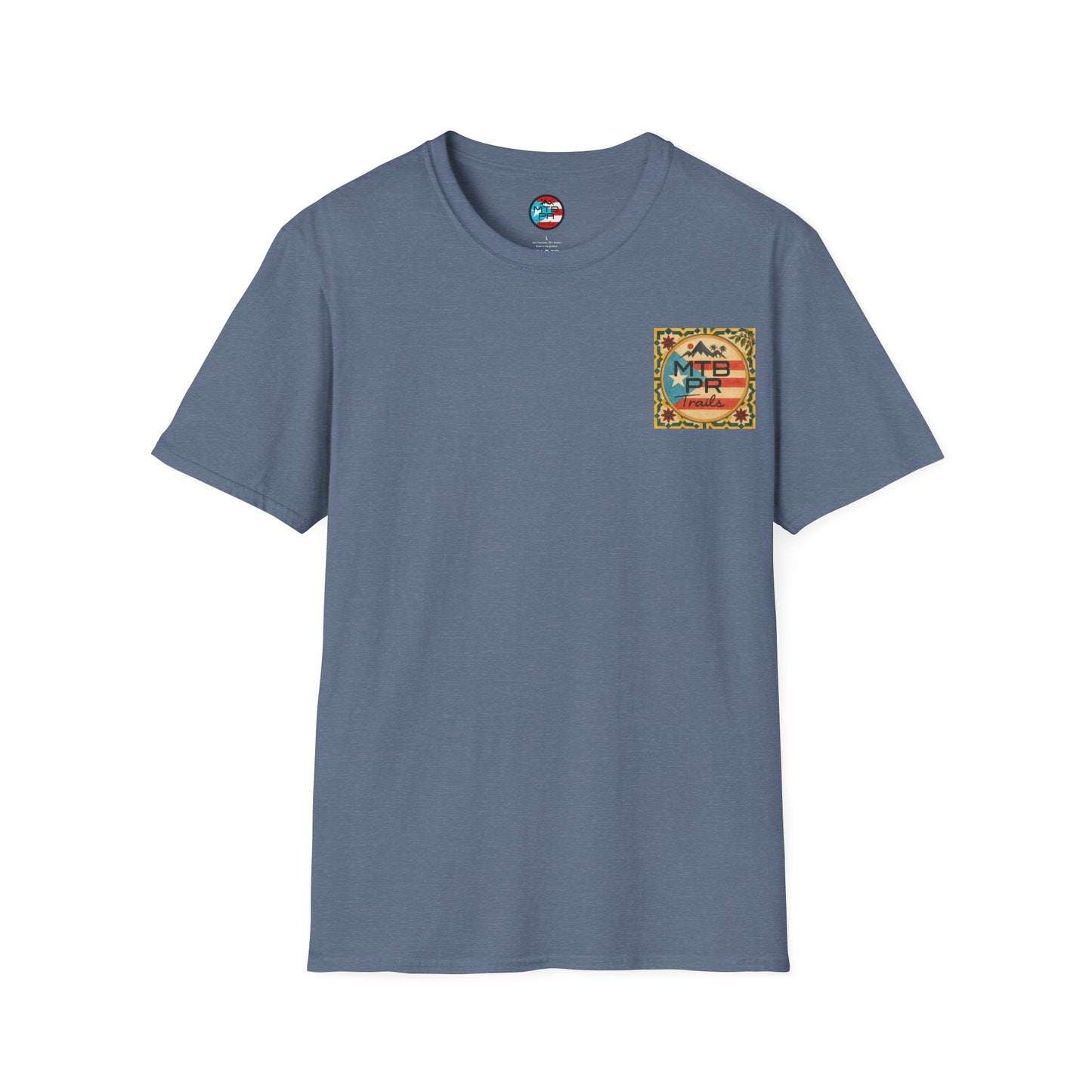 Mientras uno este vivo, uno debe correr MTB lo mas que pueda! - MTB PR Trails - Unisex Softstyle T-Shirt