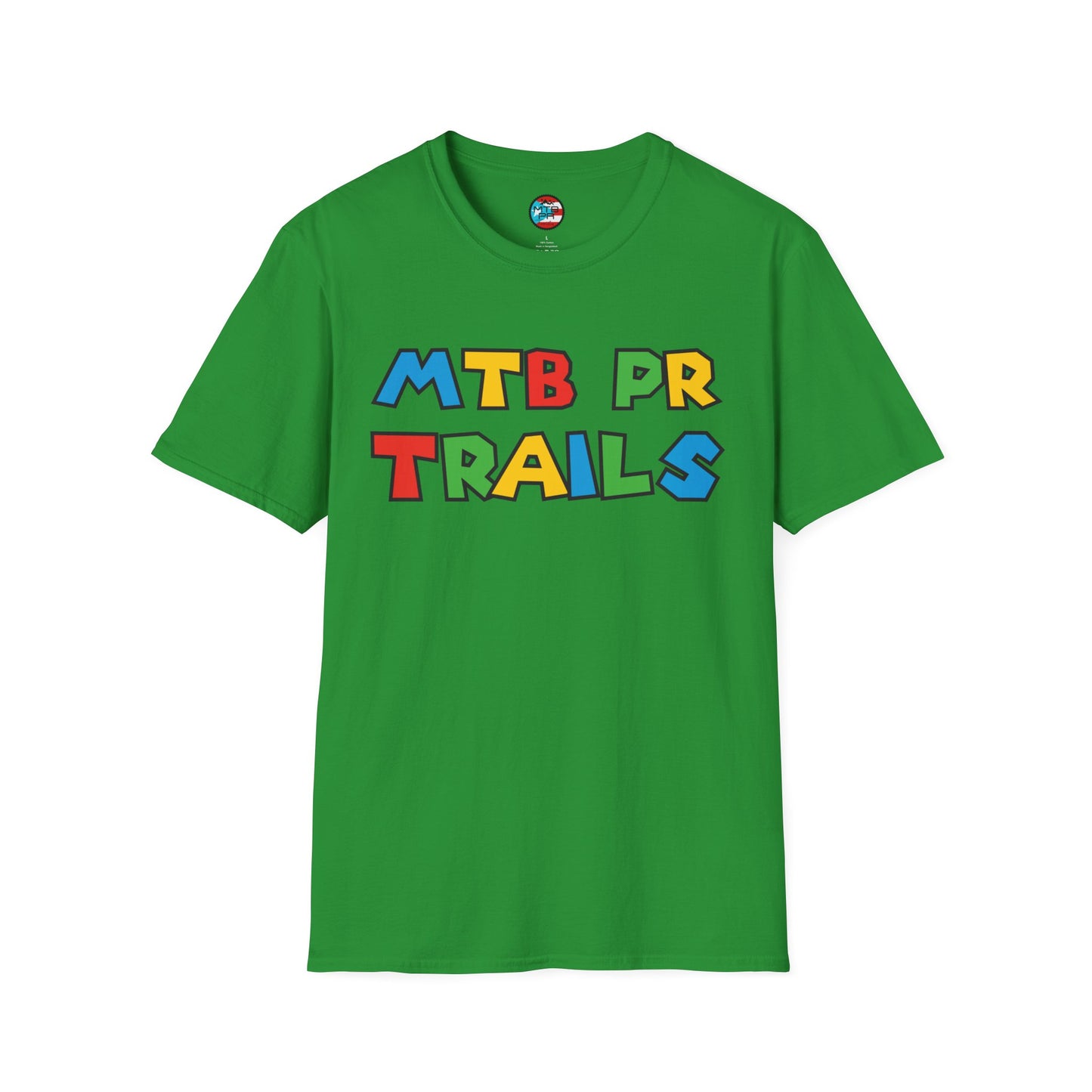 MTB PR TRAILS - LEVEL UP - Unisex Softstyle T-Shirt