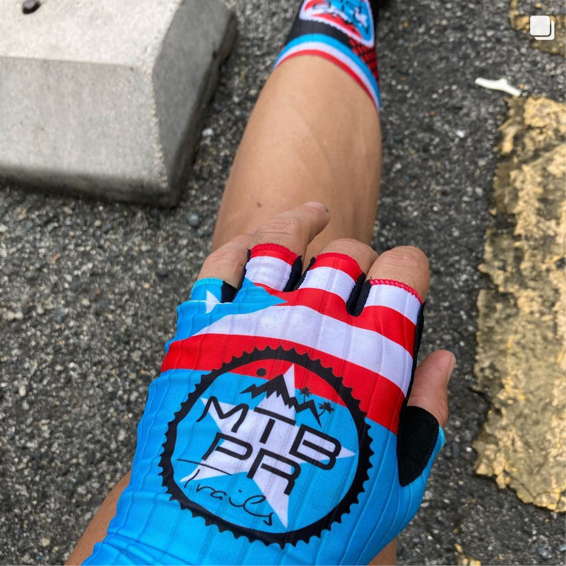 Guantes - MTB PR Trails - “Mi Bandera” - Dry Fit