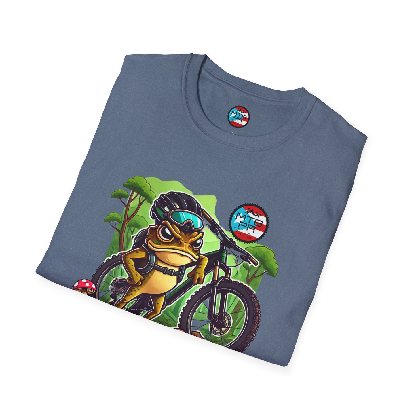 Sapo Concho en MTB - MTB PR Trails - Unisex Softstyle T-Shirt