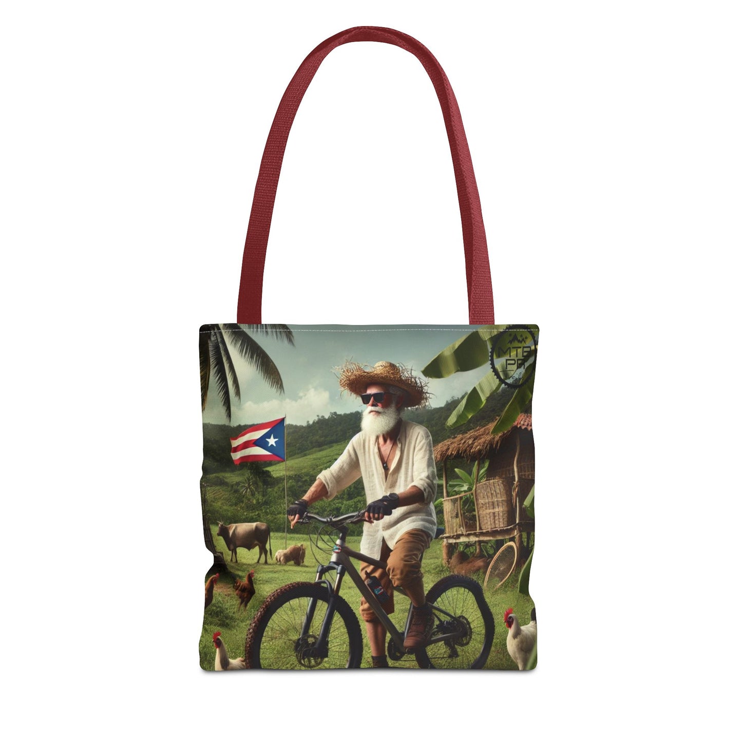 El Jibaro MTB - Logo OG - Tote Bag (AOP)