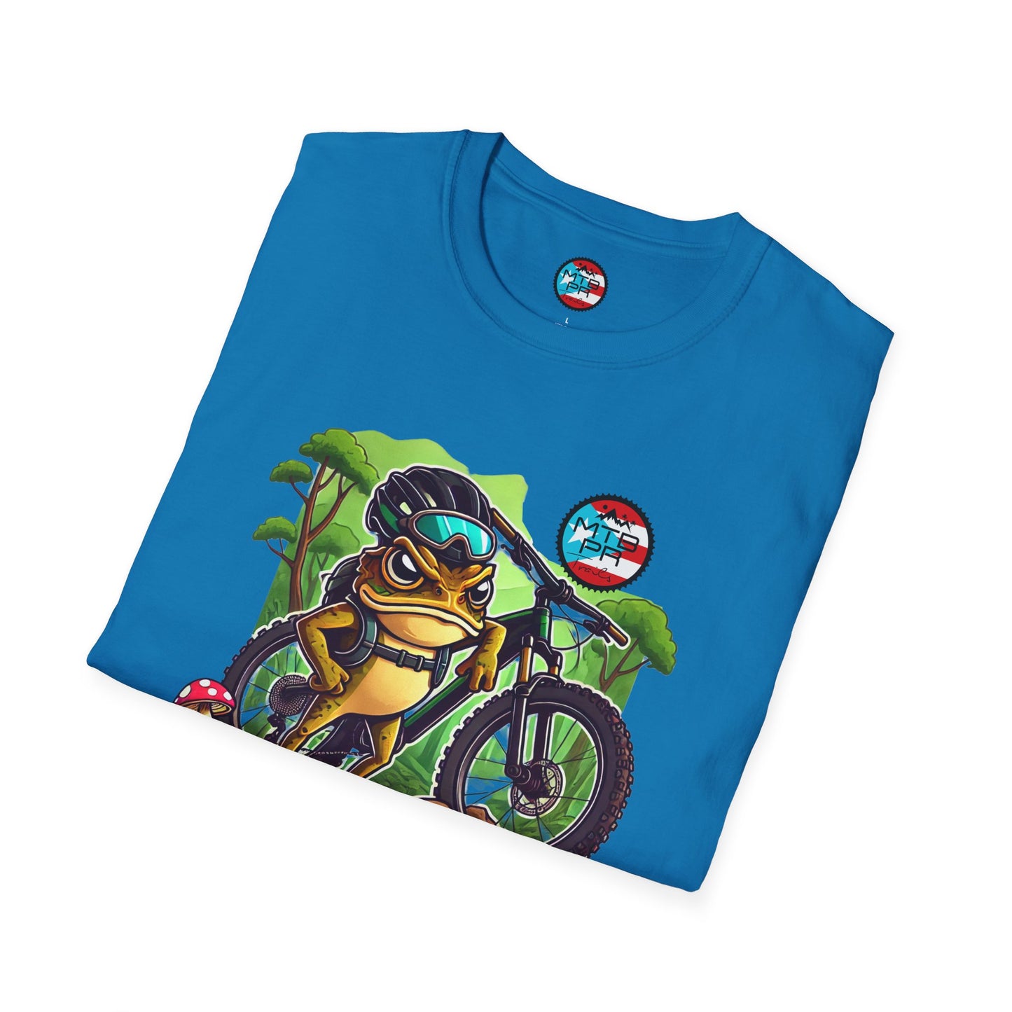 Sapo Concho en MTB - MTB PR Trails - Unisex Softstyle T-Shirt