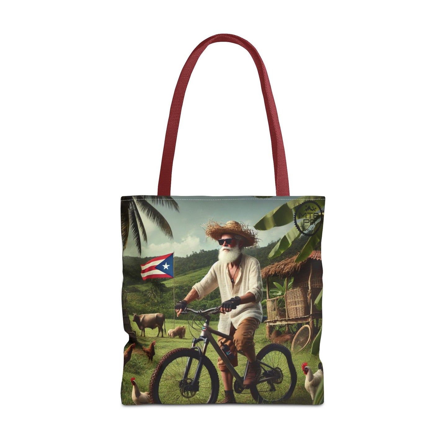 El Jibaro MTB - Logo OG - Tote Bag (AOP)