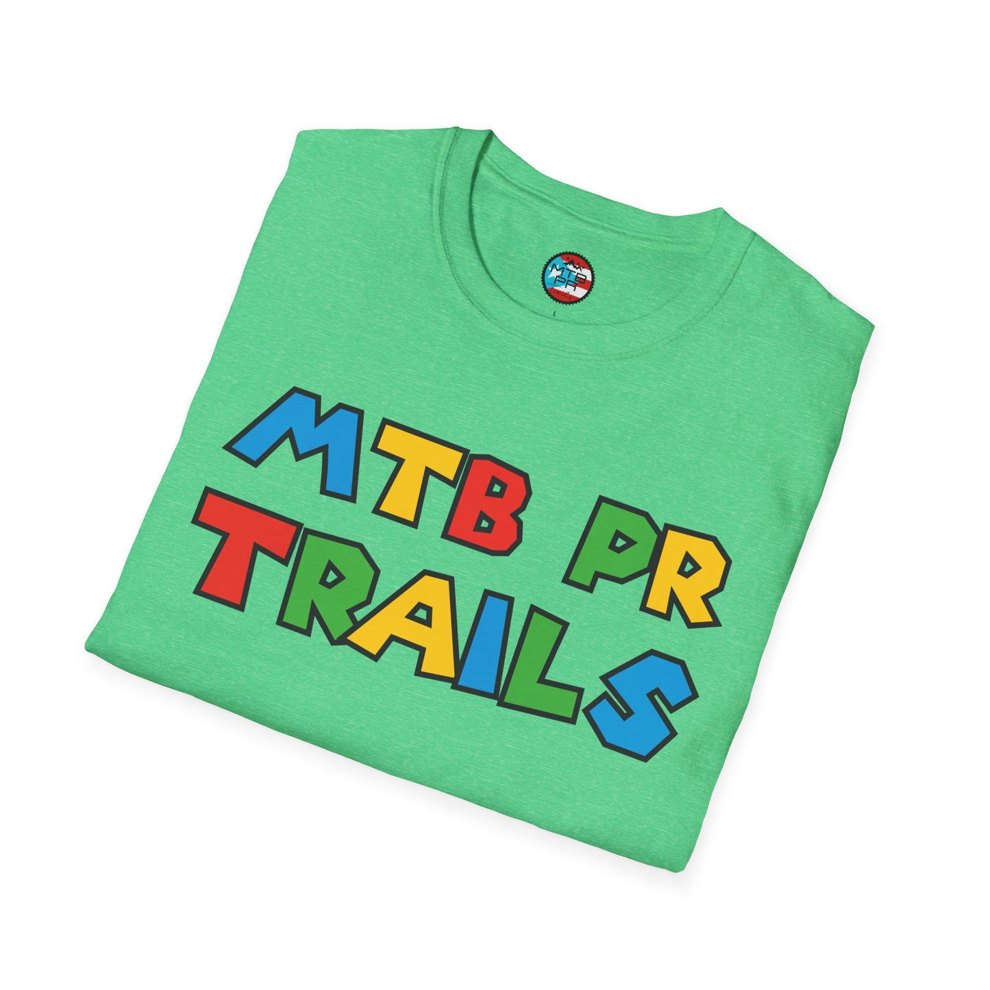 MTB PR TRAILS - LEVEL UP - Unisex Softstyle T-Shirt