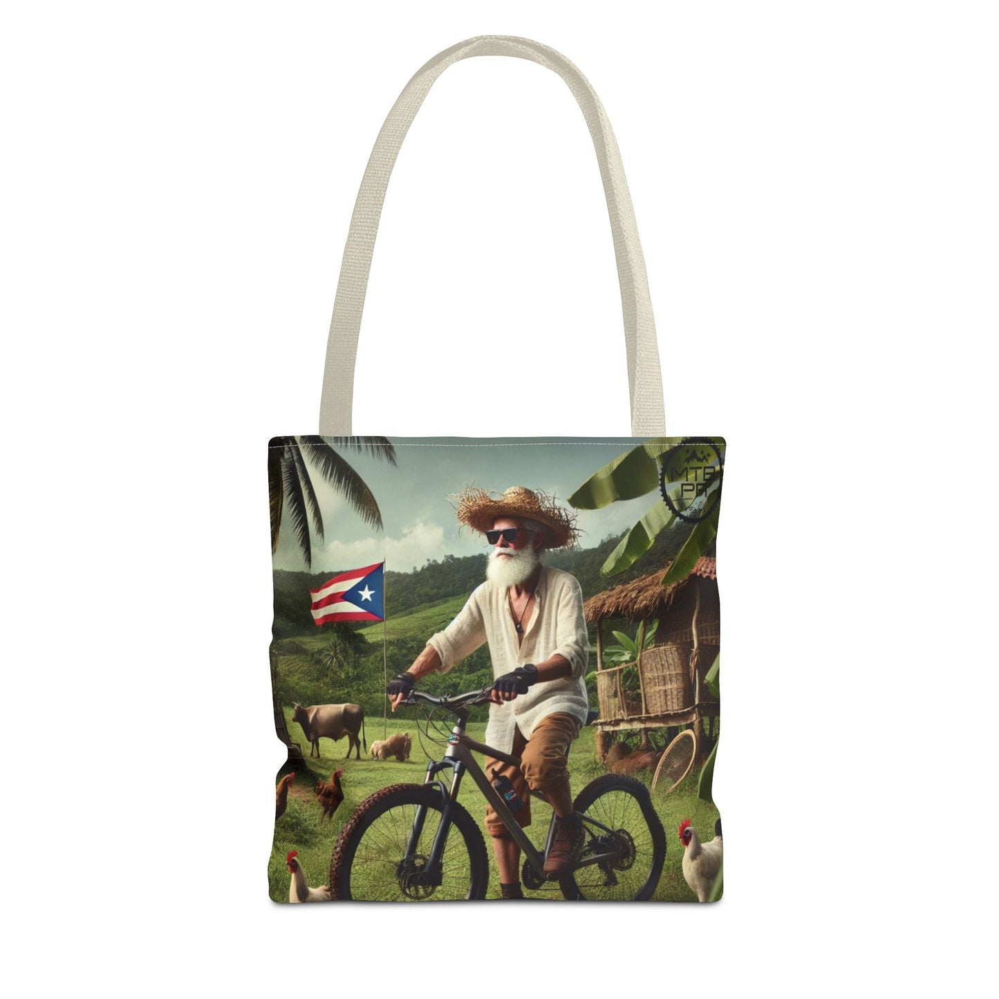 El Jibaro MTB - Logo OG - Tote Bag (AOP)