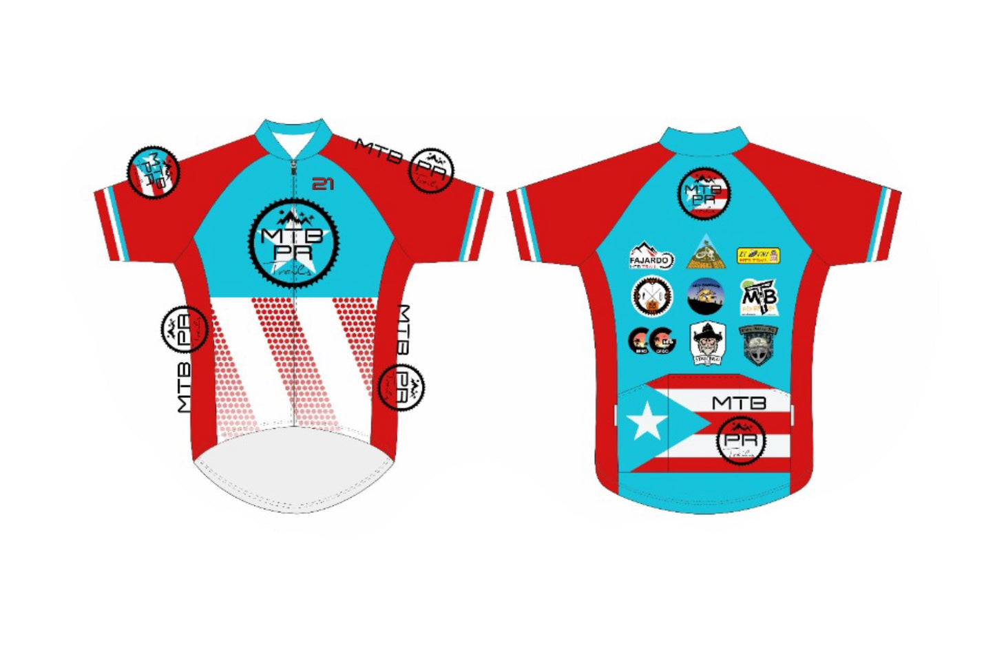 MTB PR Trails - “Mi Bandera” - Jersey OG