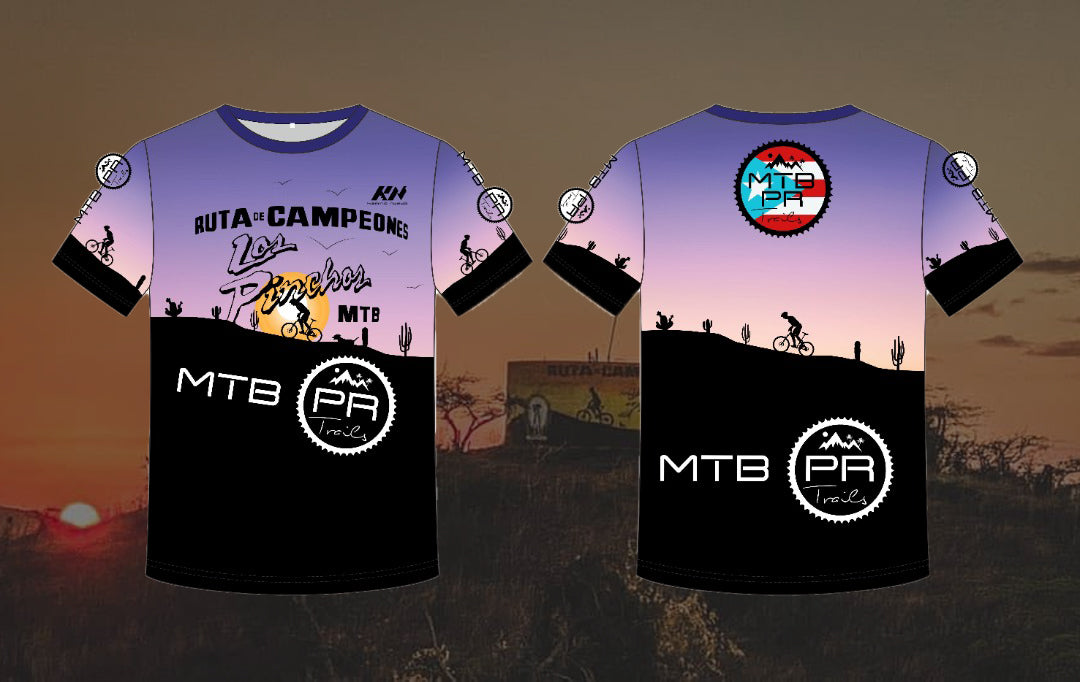 Los Pinchos MTB - Dry Fit - Enduro T-Shirt