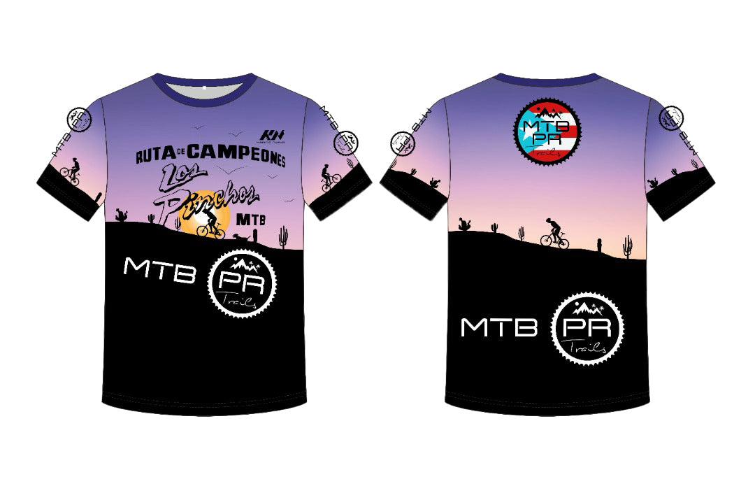 Los Pinchos MTB - Dry Fit - Enduro T-Shirt