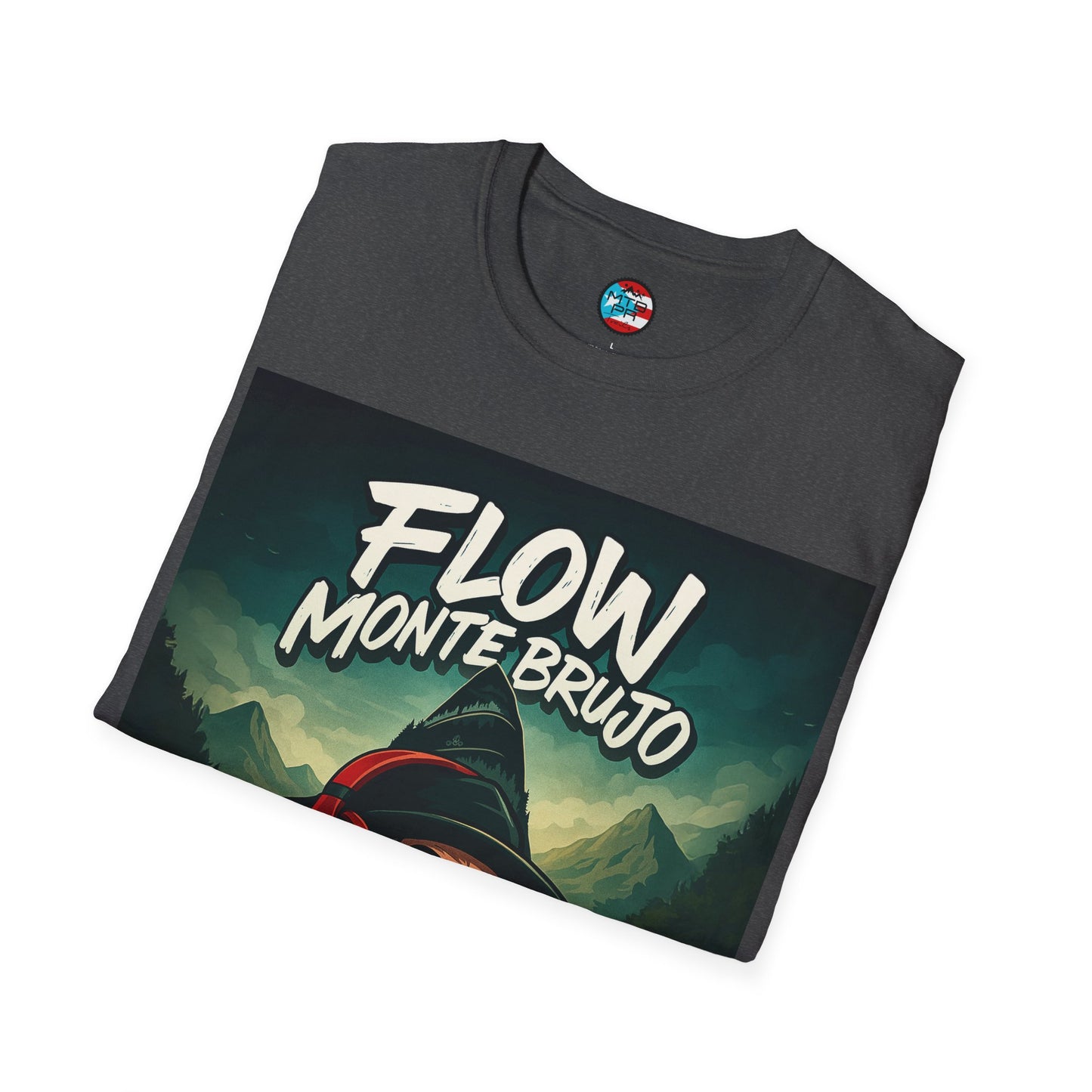 Flow Monte Brujo - MTB Trails - Unisex Softstyle T-Shirt