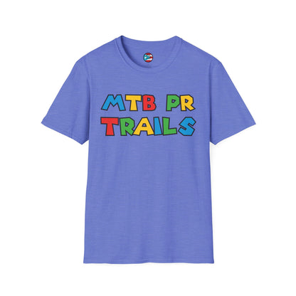 MTB PR TRAILS - LEVEL UP - Unisex Softstyle T-Shirt
