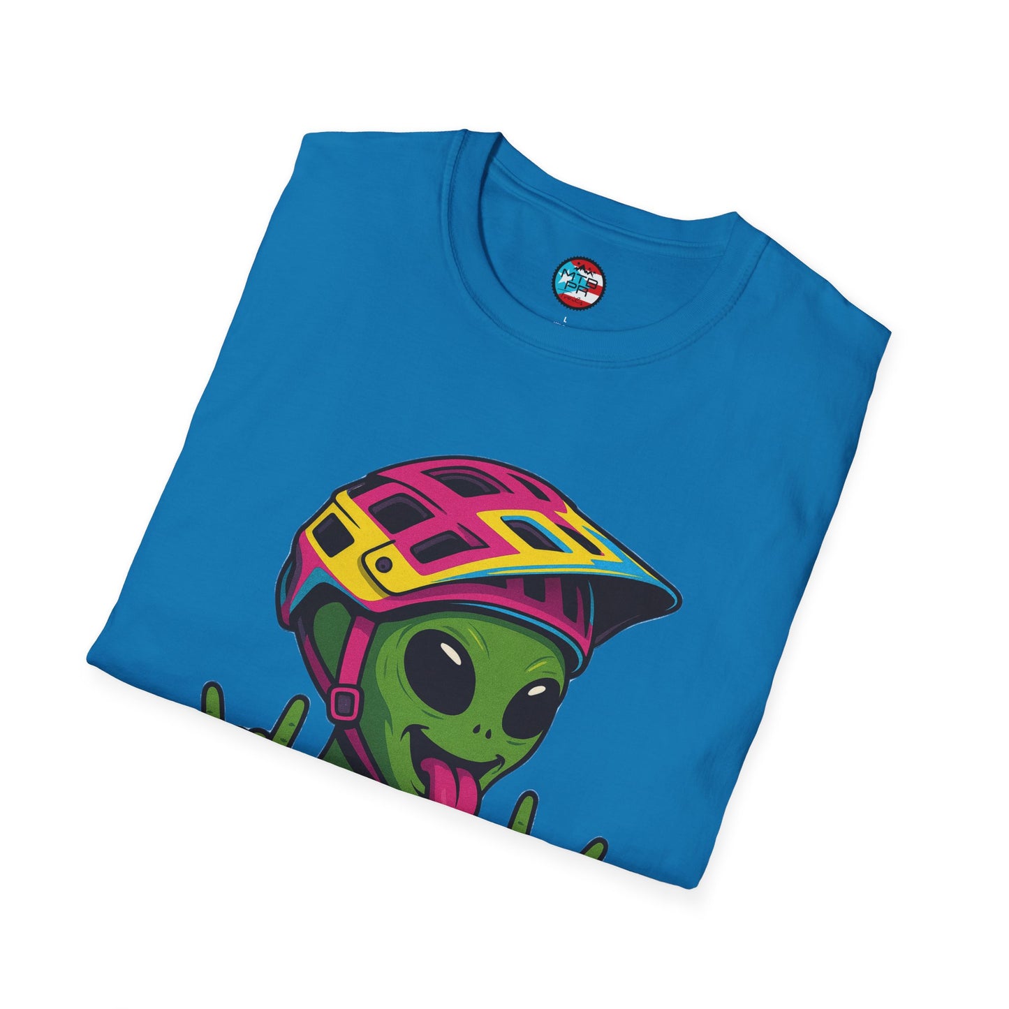 El Ovni Rockero - El Ovni MTB - MTB PR TRAILS - Unisex Softstyle T-Shirt