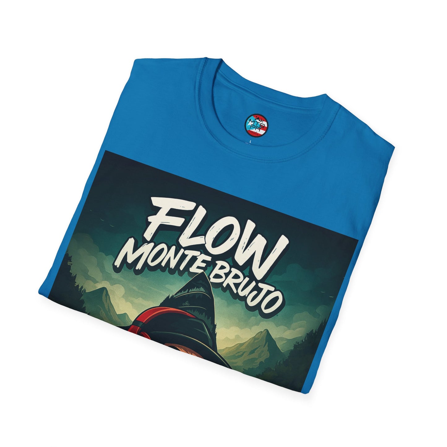 Flow Monte Brujo - MTB Trails - Unisex Softstyle T-Shirt