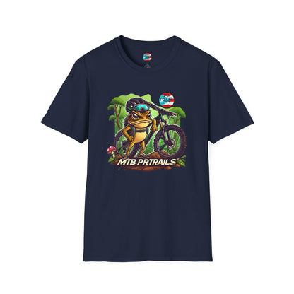 Sapo Concho en MTB - MTB PR Trails - Unisex Softstyle T-Shirt