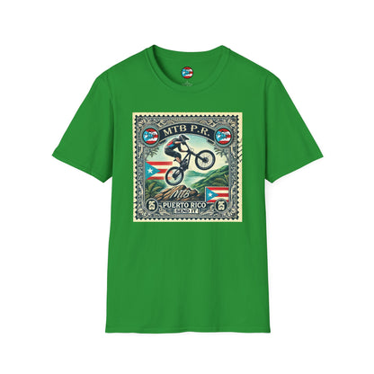 Sello MTB PR - MTB Trails - Unisex Softstyle T-Shirt