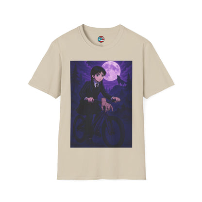 Merlina en MTB - MTB PR TRAILS - Unisex Softstyle T-Shirt