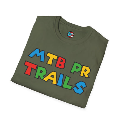 MTB PR TRAILS - LEVEL UP - Unisex Softstyle T-Shirt
