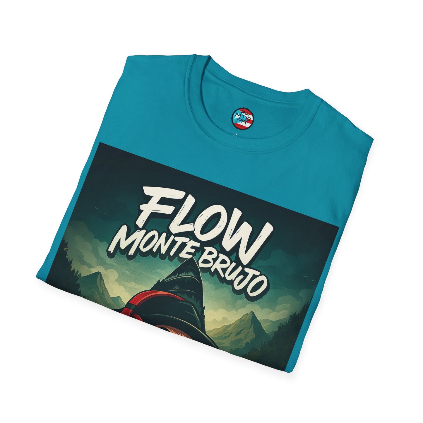 Flow Monte Brujo - MTB Trails - Unisex Softstyle T-Shirt
