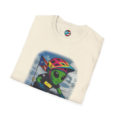 "Ride The Everest" - El Ovni MTB - MTB PR TRAILS - Unisex Softstyle T-Shirt