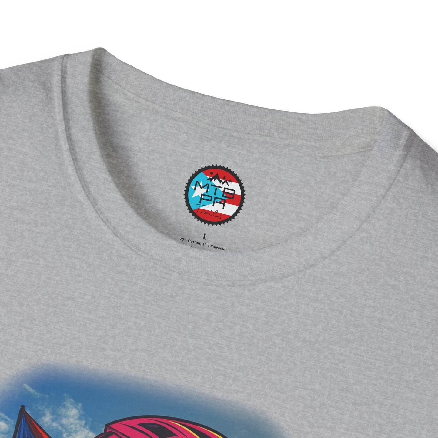 "Ride The Everest" - El Ovni MTB - MTB PR TRAILS - Unisex Softstyle T-Shirt