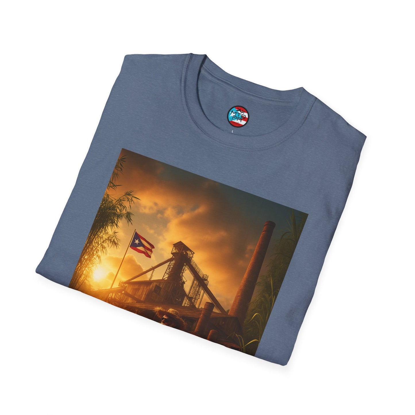 La Central en MTB - MTB PR Trails - Unisex Softstyle T-Shirt
